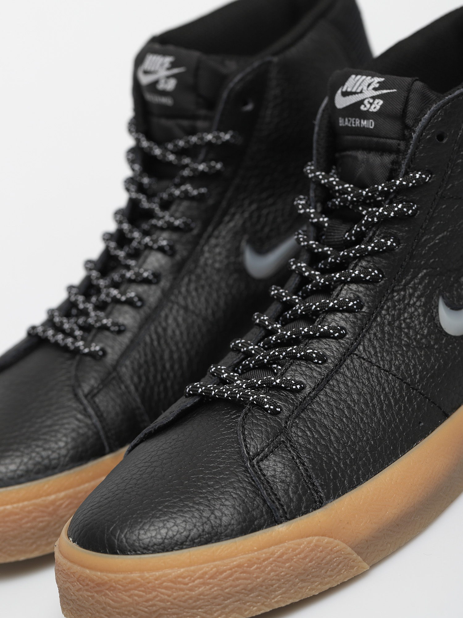 Buty Nike SB Zoom Blazer Mid Premium (black/white black gum light brown)