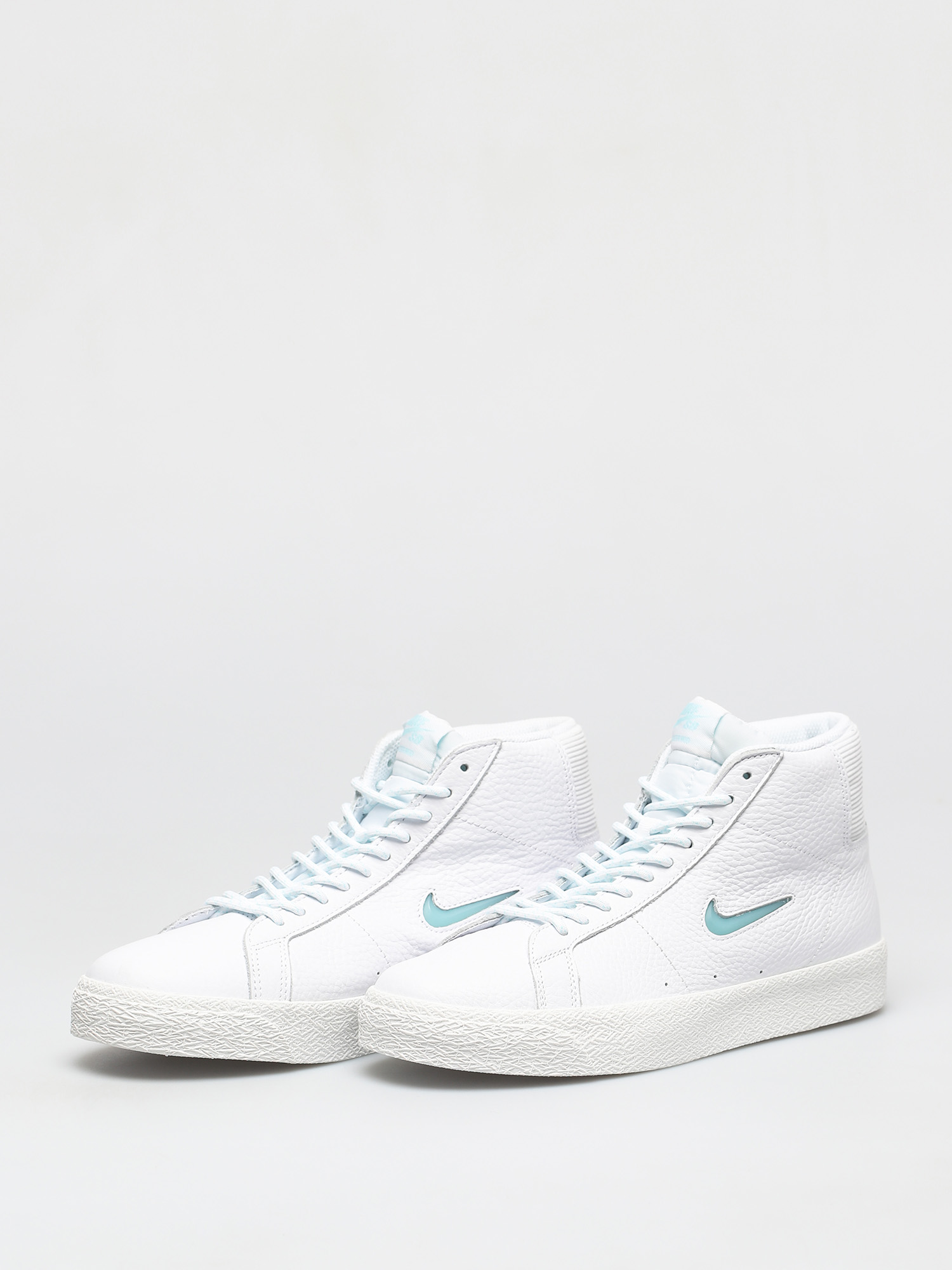 Buty Nike SB Zoom Blazer Mid Premium (white/glacier ice white summit white)