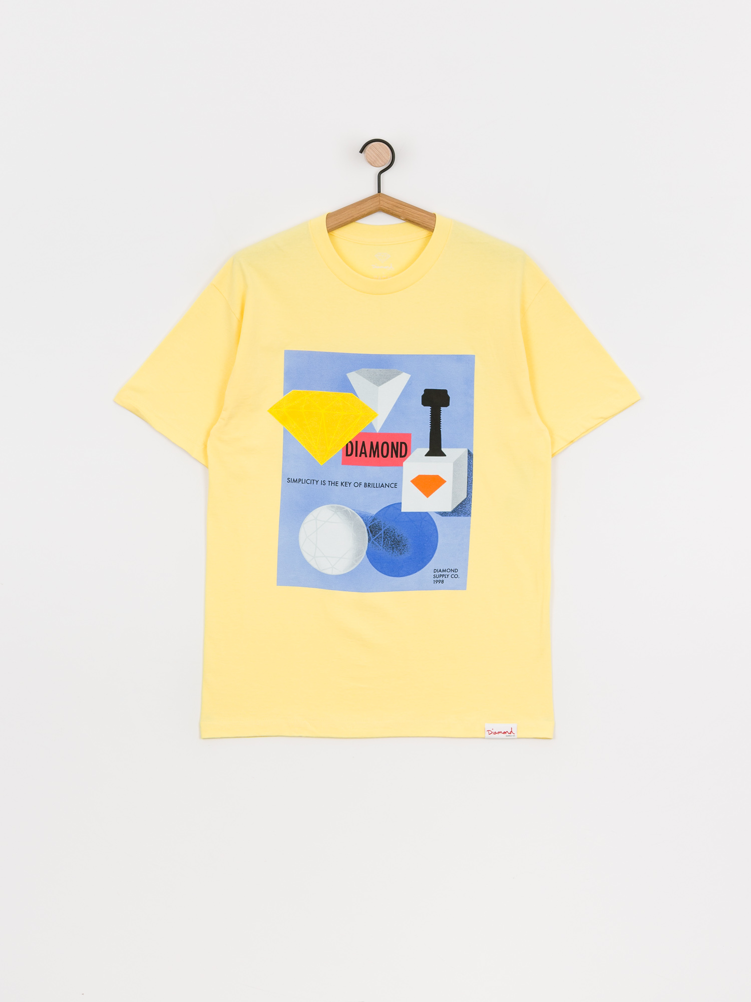 T-shirt Diamond Supply Co. Silhouette (banana)