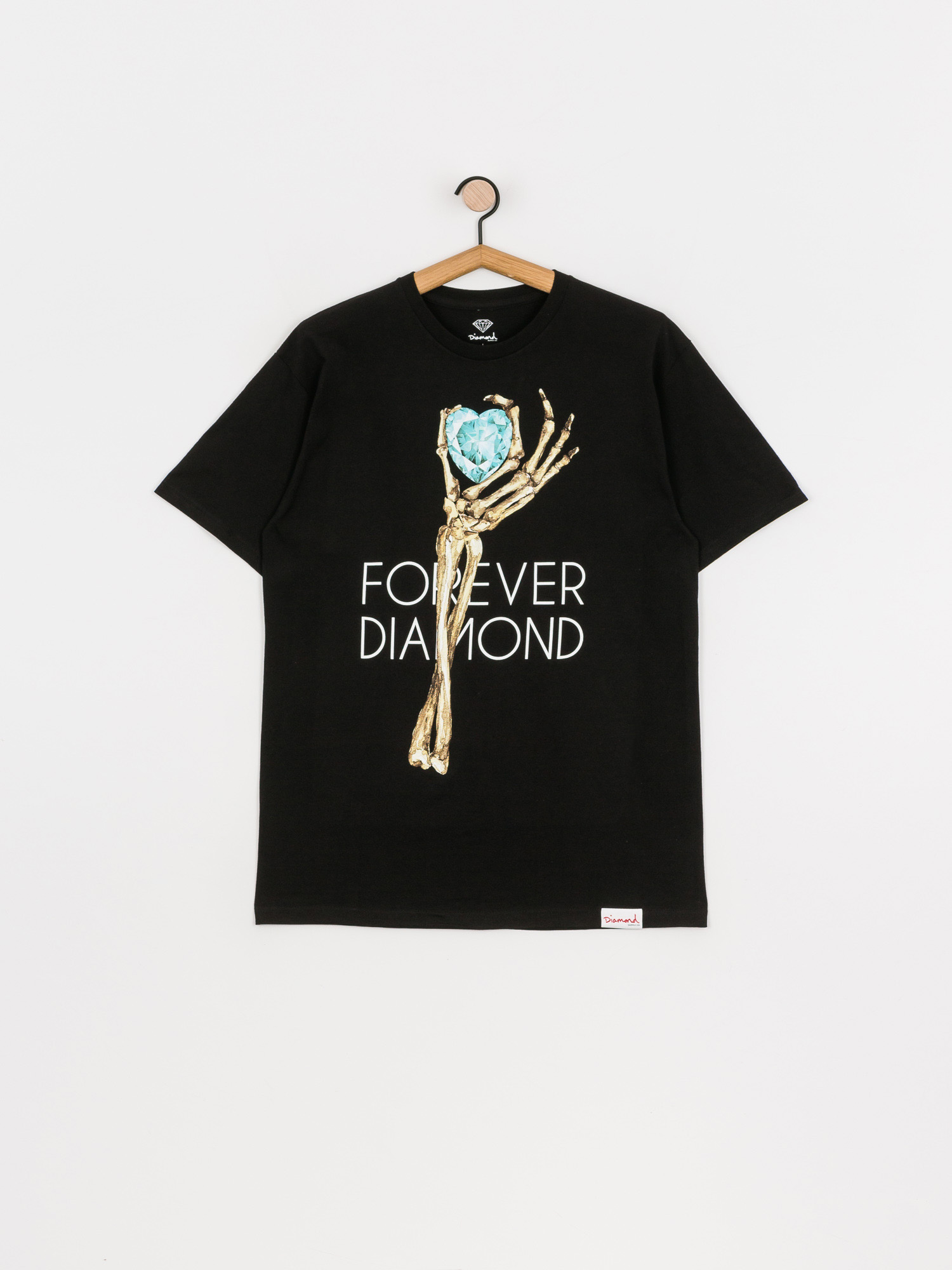 T-shirt Diamond Supply Co. Heart Of Tee (black)