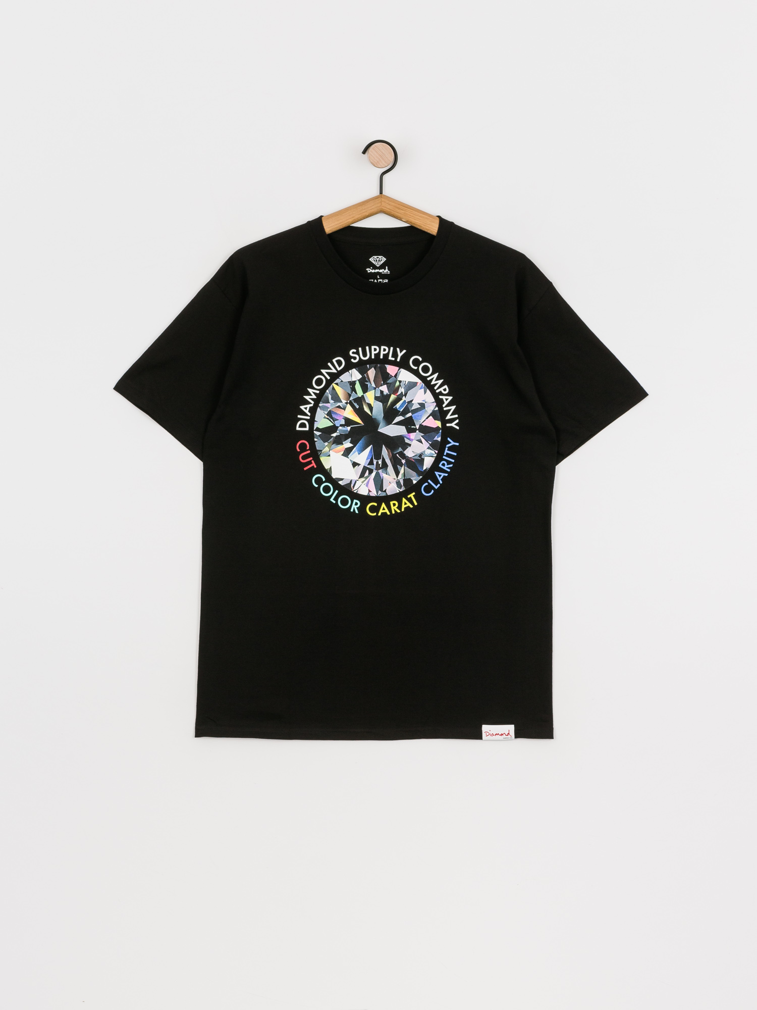 T-shirt Diamond Supply Co. Clarity (black)