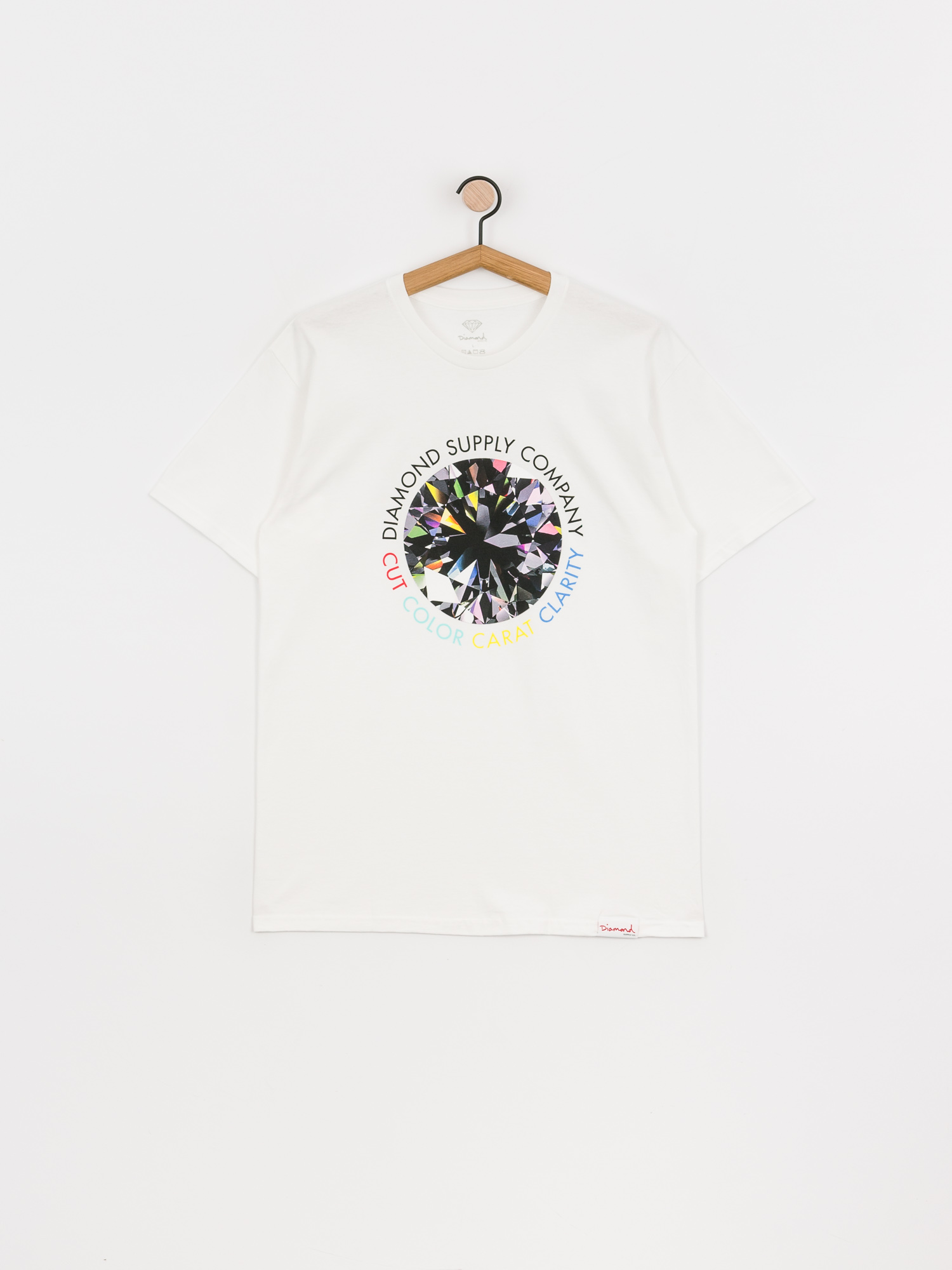 T-shirt Diamond Supply Co. Clarity (white)