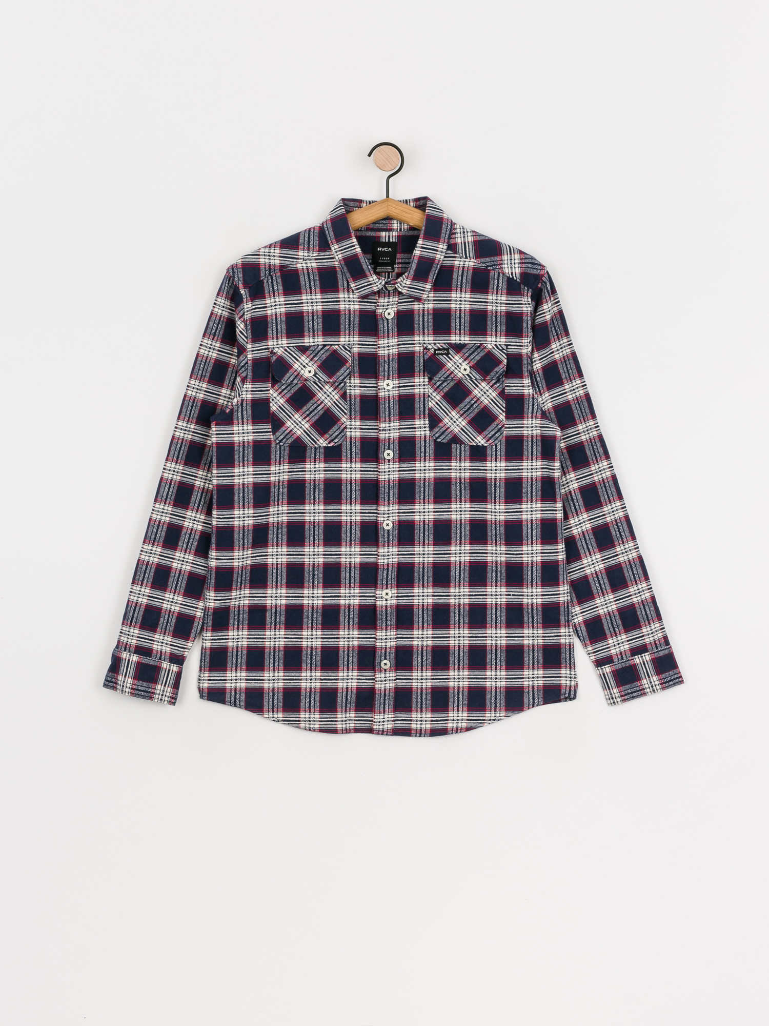 Koszula RVCA Thatll Work Flannel Ls (moody blue)