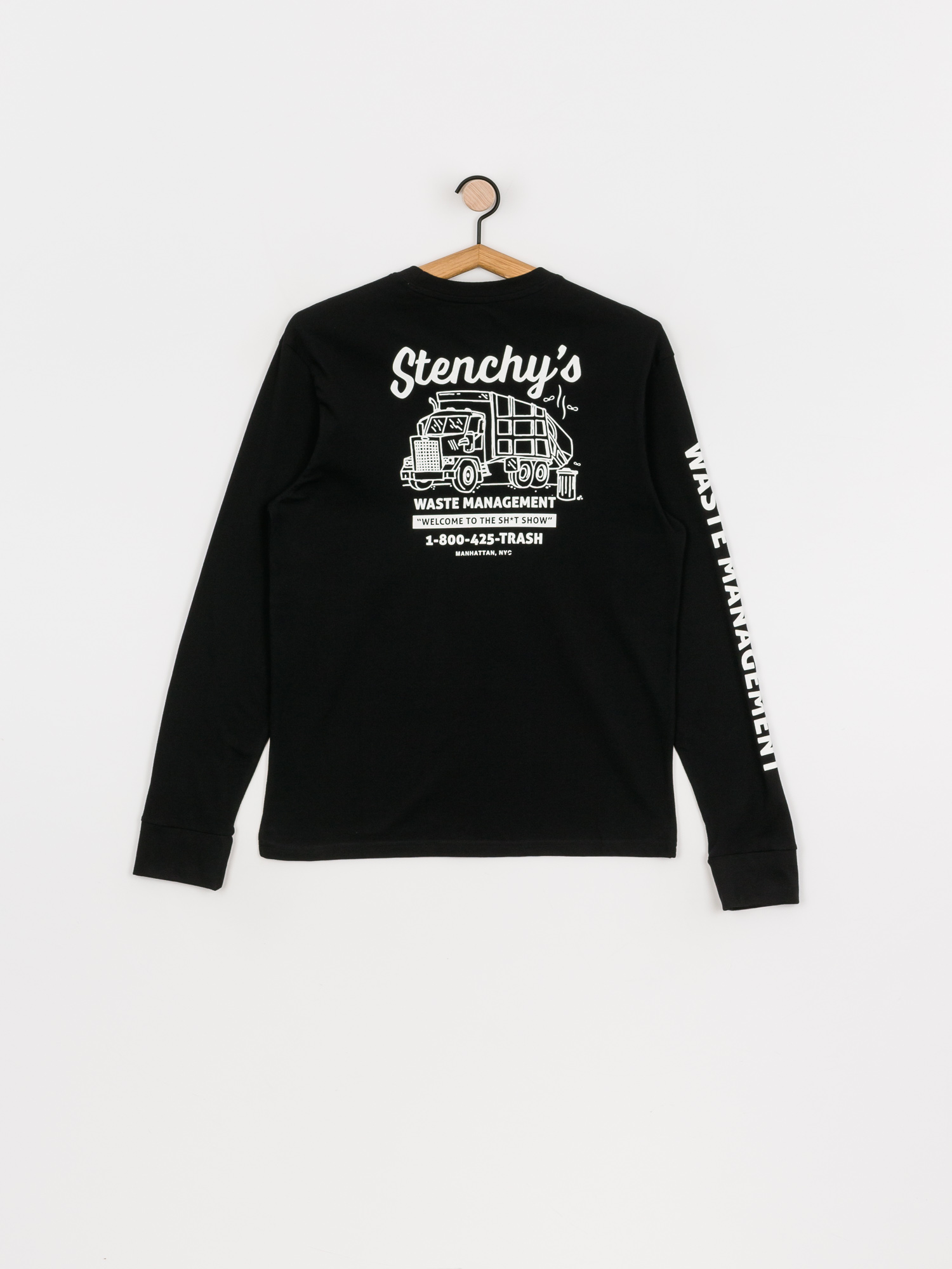 Longsleeve Element Stenchys (flint black)