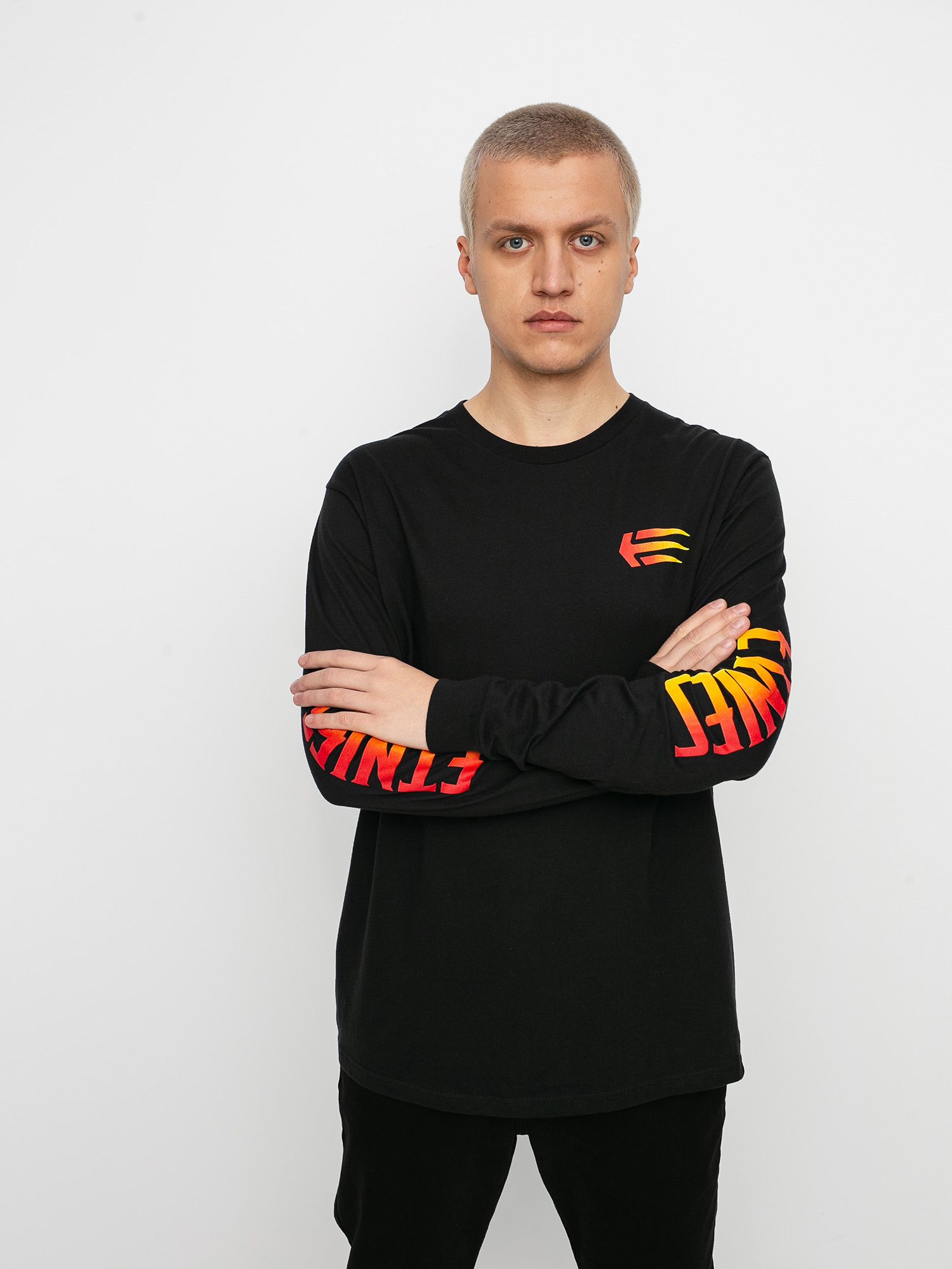 Longsleeve Etnies Wolverine (black)