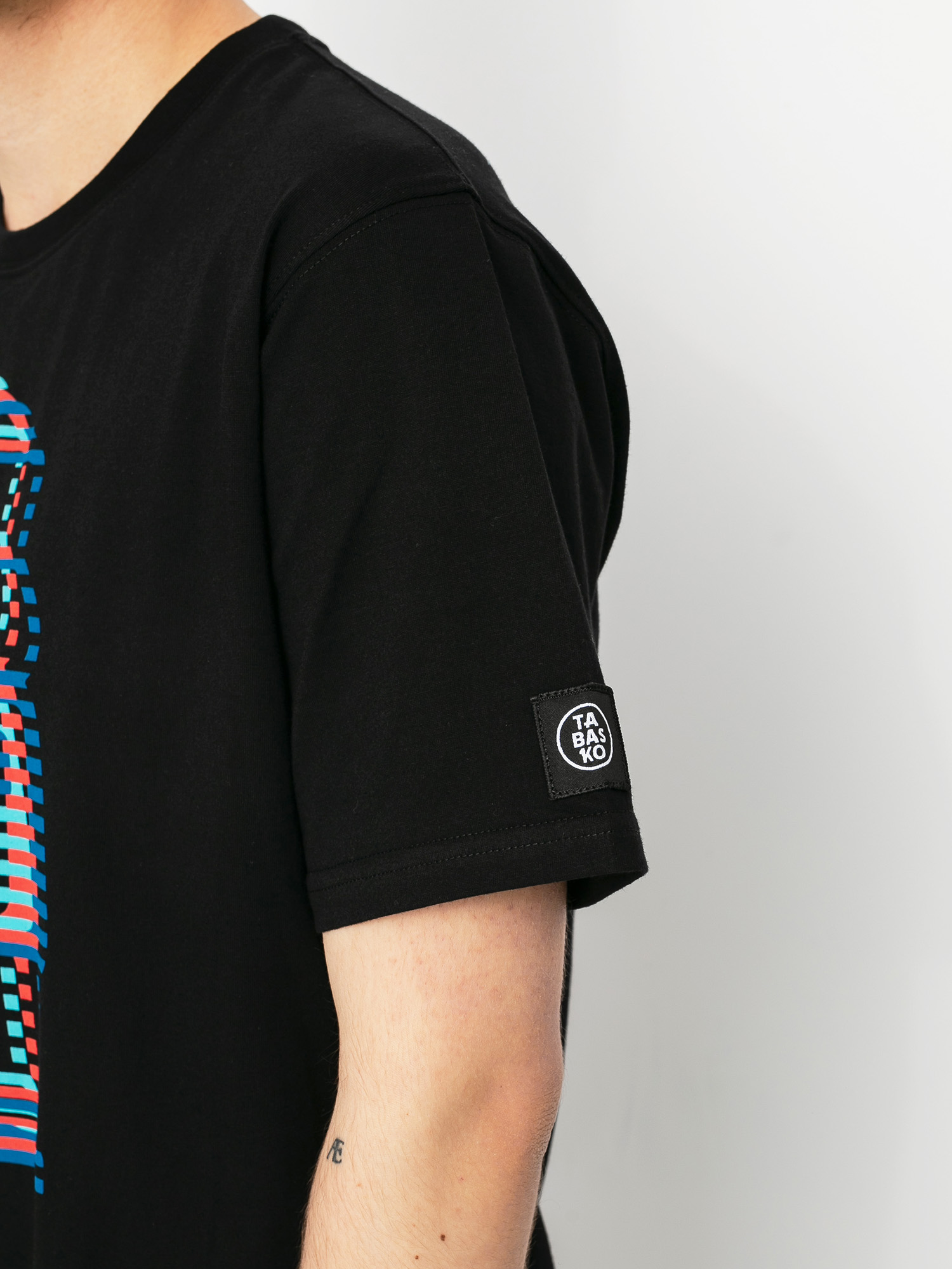 T-shirt Tabasko Logo Stripes (black)