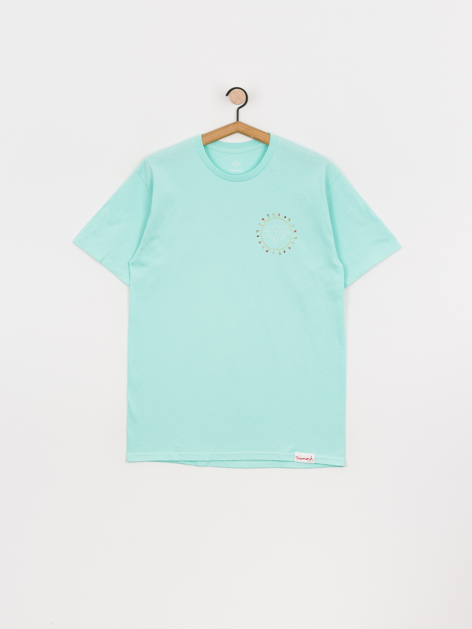 T-shirt Diamond Supply Co. Diamond Chain (diamond blue)
