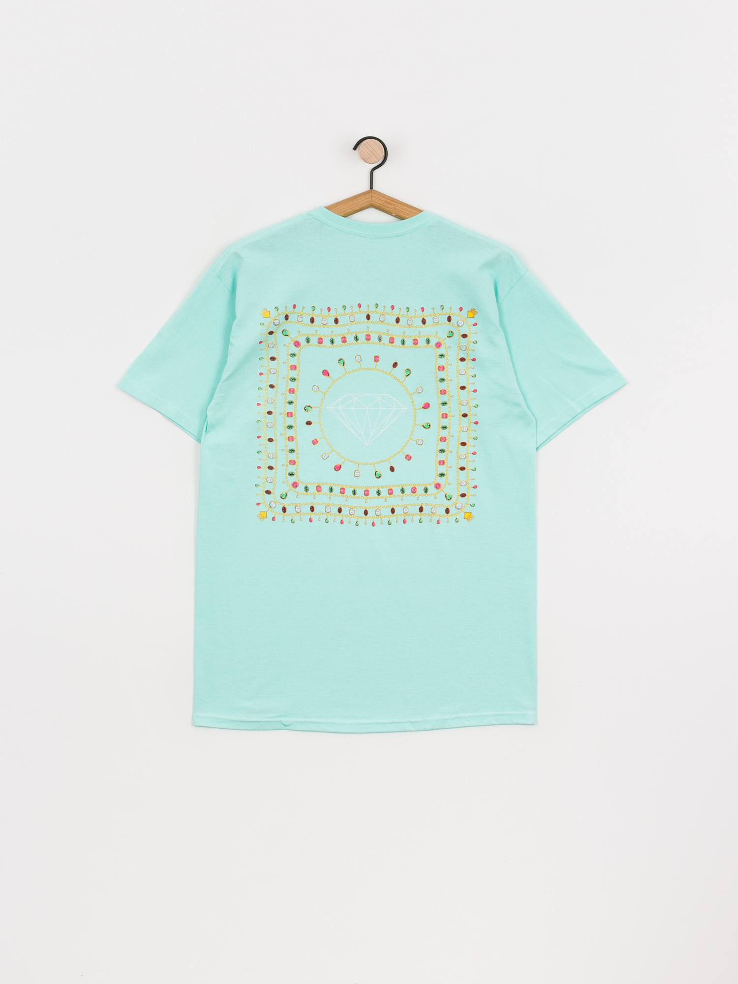 T-shirt Diamond Supply Co. Diamond Chain (diamond blue)