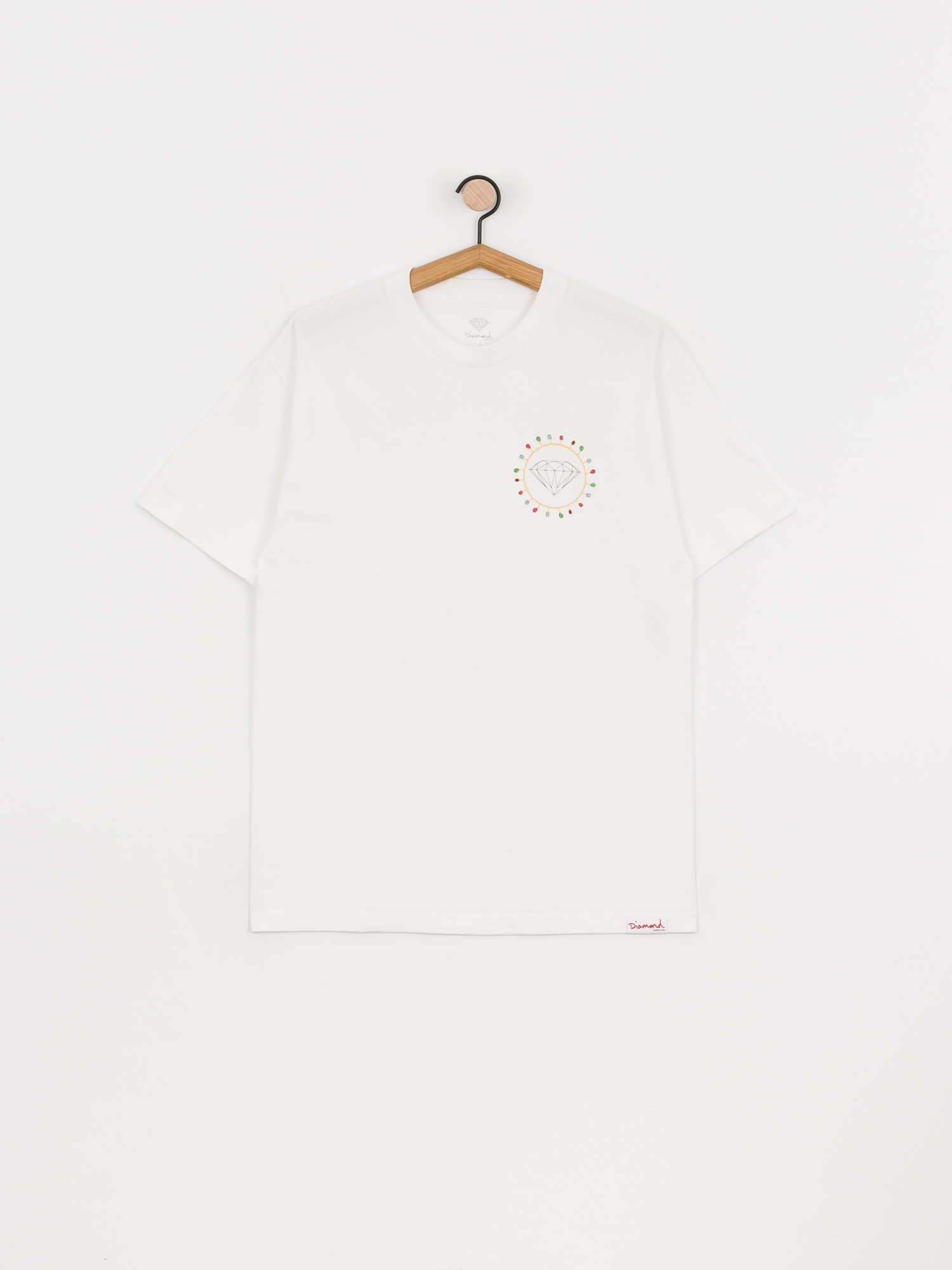 T-shirt Diamond Supply Co. Diamond Chain (white)