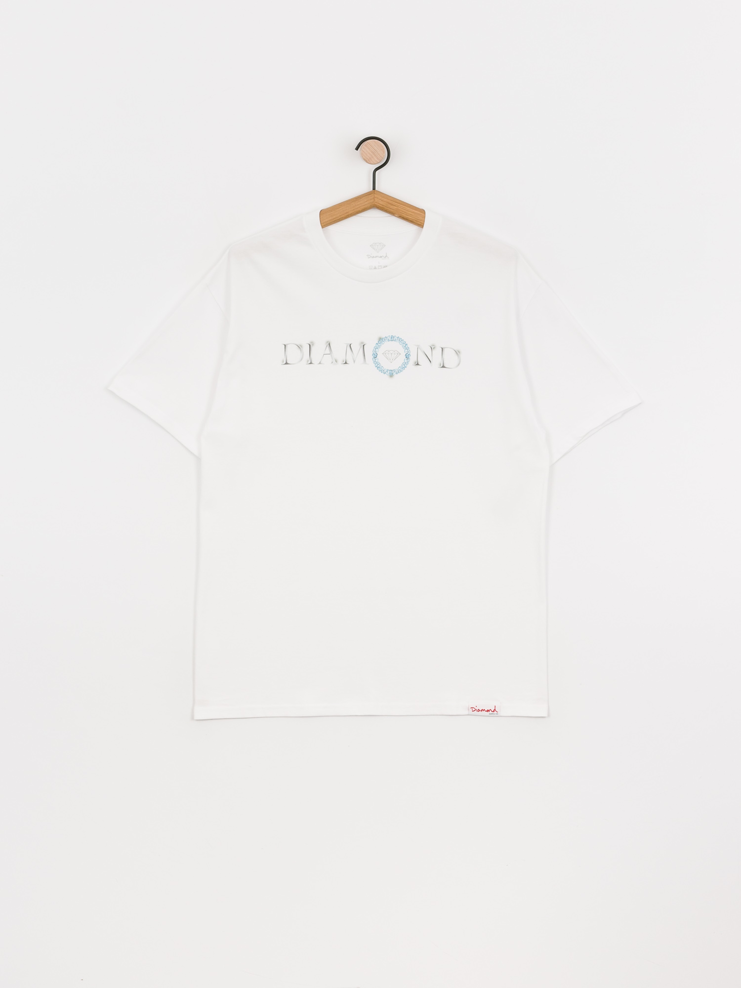 T-shirt Diamond Supply Co. Pendant (white)