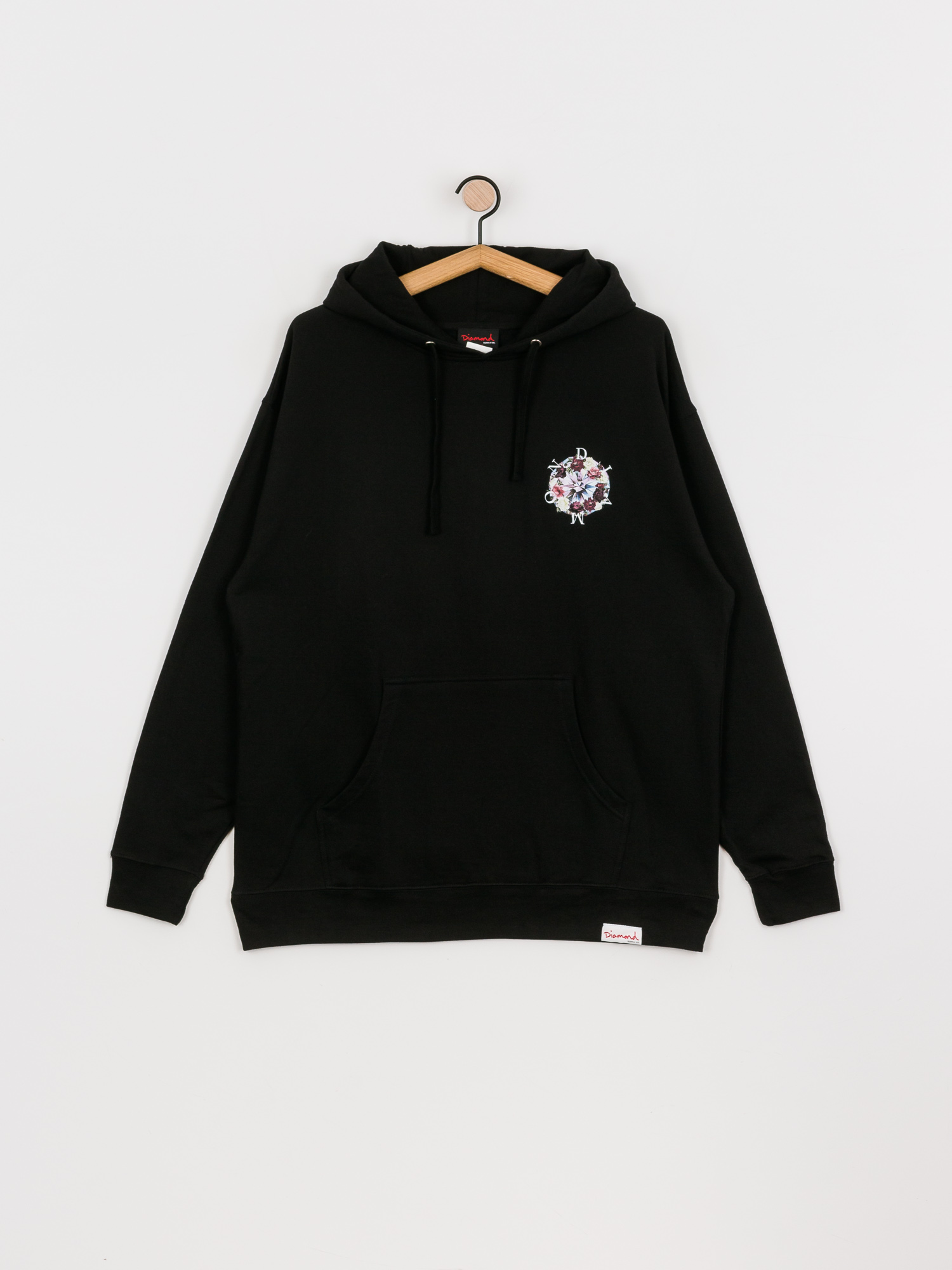 Bluza z kapturem Diamond Supply Co. Summertime HD (black)