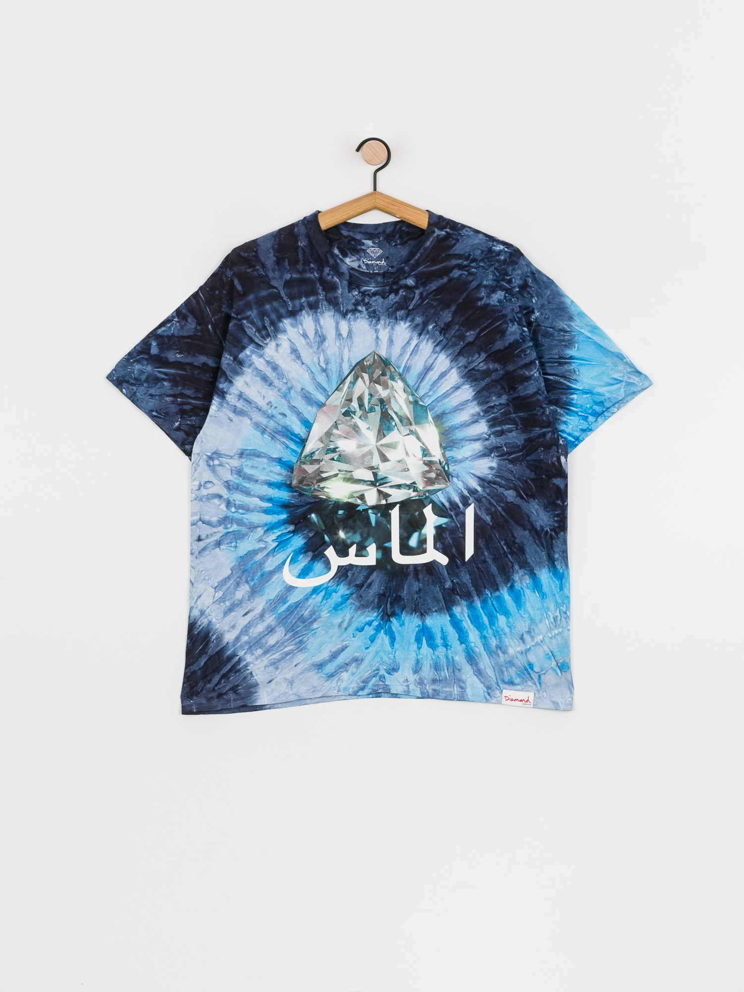 T-shirt Diamond Supply Co. Galactic Diamond Tie Dye (tour bus)