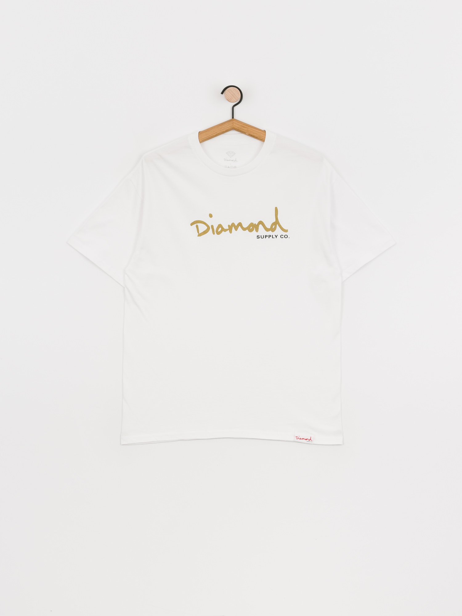 T-shirt Diamond Supply Co. Og Script (white)