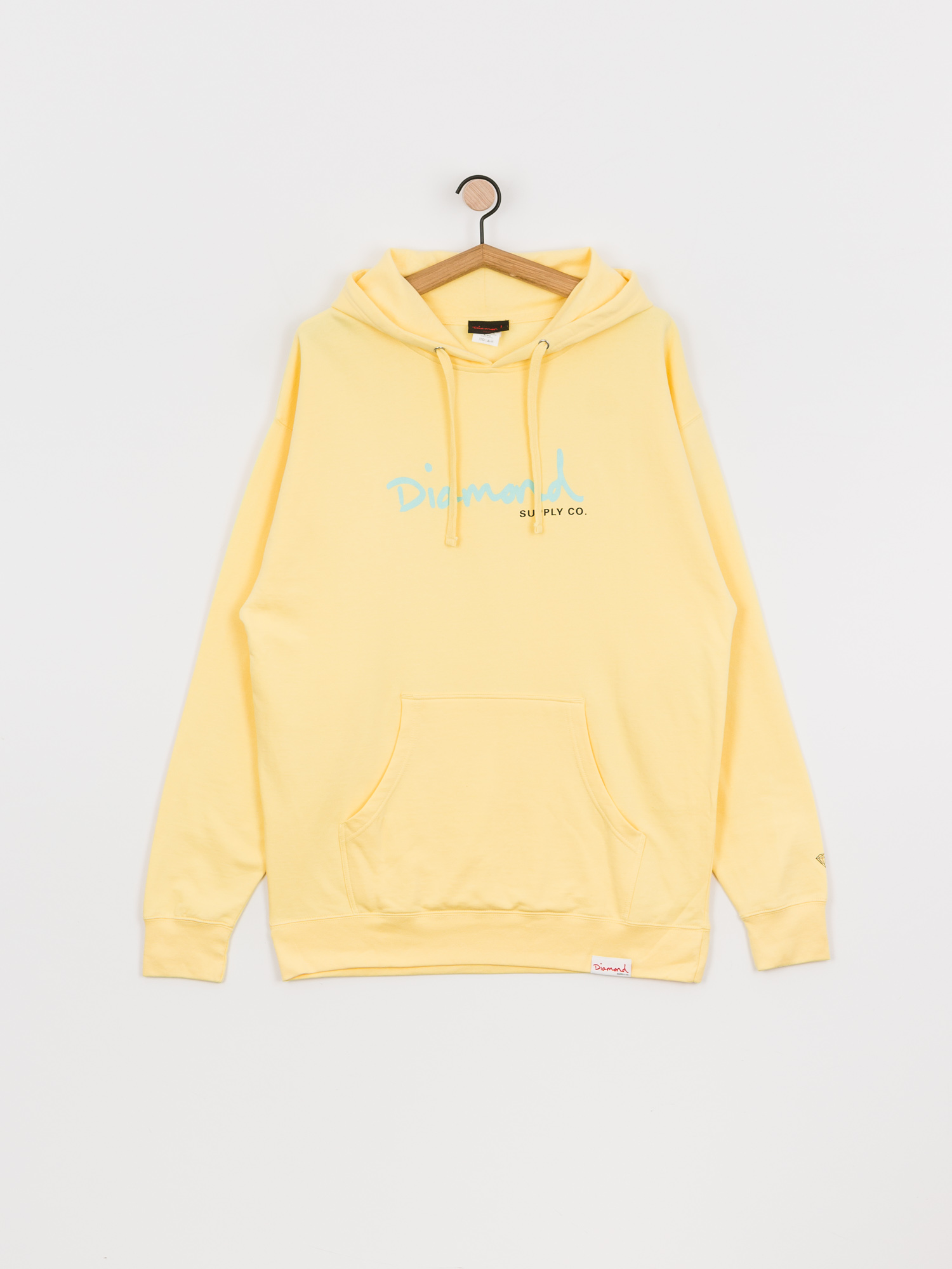 Bluza z kapturem Diamond Supply Co. Og Script HD (banana)
