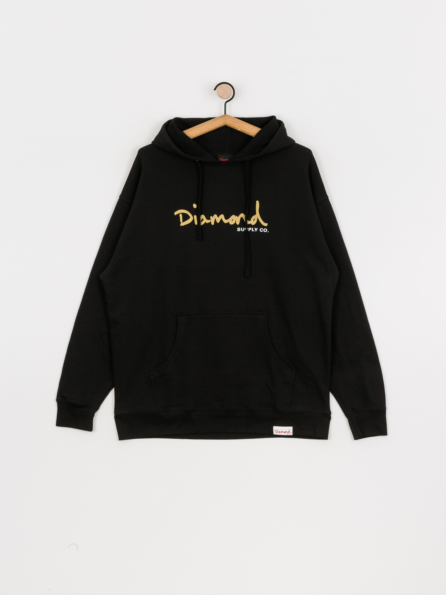 Bluza z kapturem Diamond Supply Co. Og Script HD (black)