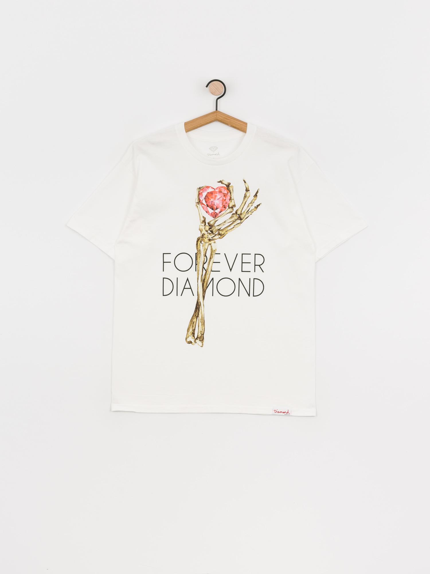 T-shirt Diamond Supply Co. Heart Of Tee (white)