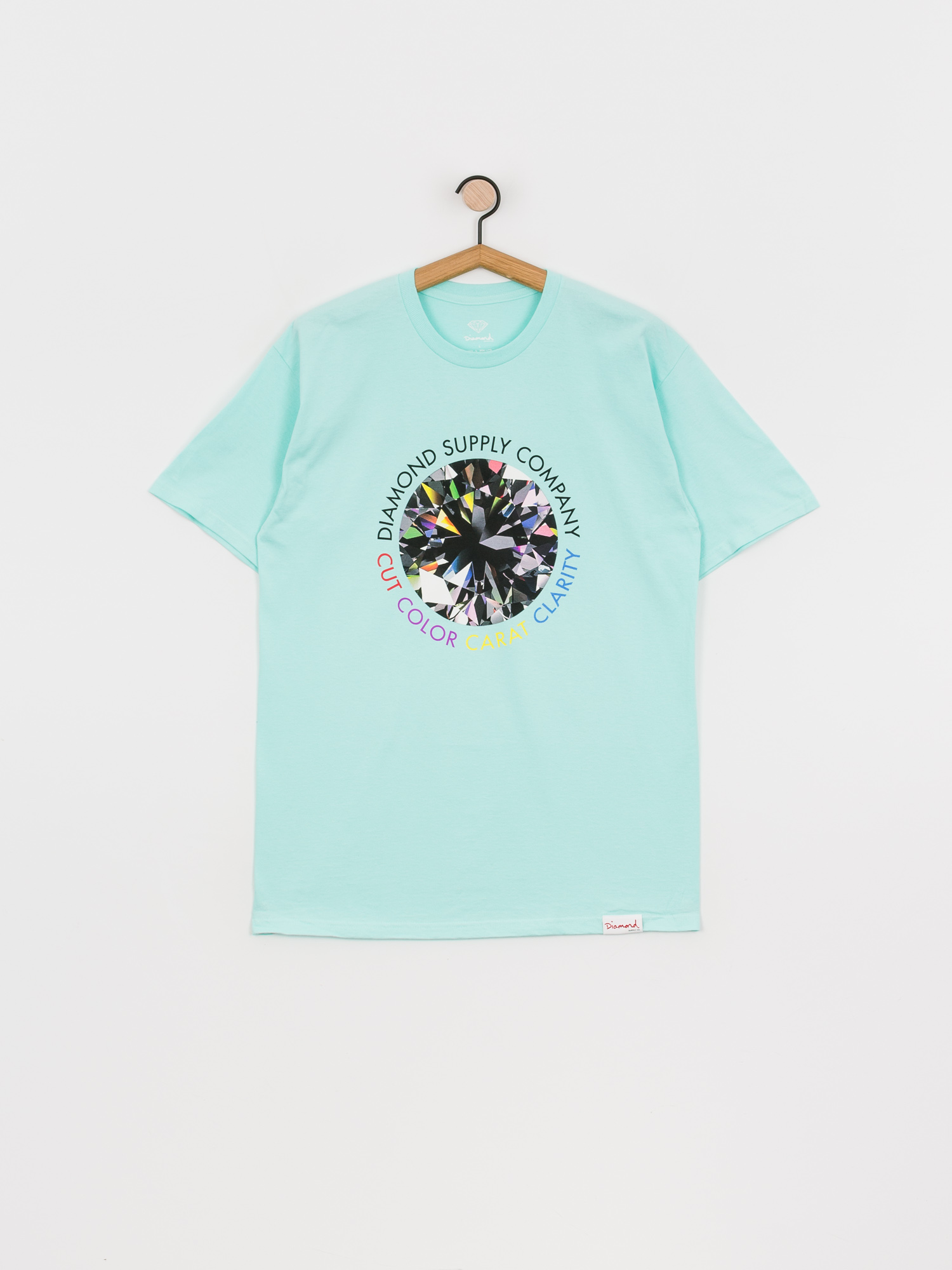 T-shirt Diamond Supply Co. Clarity (diamond blue)
