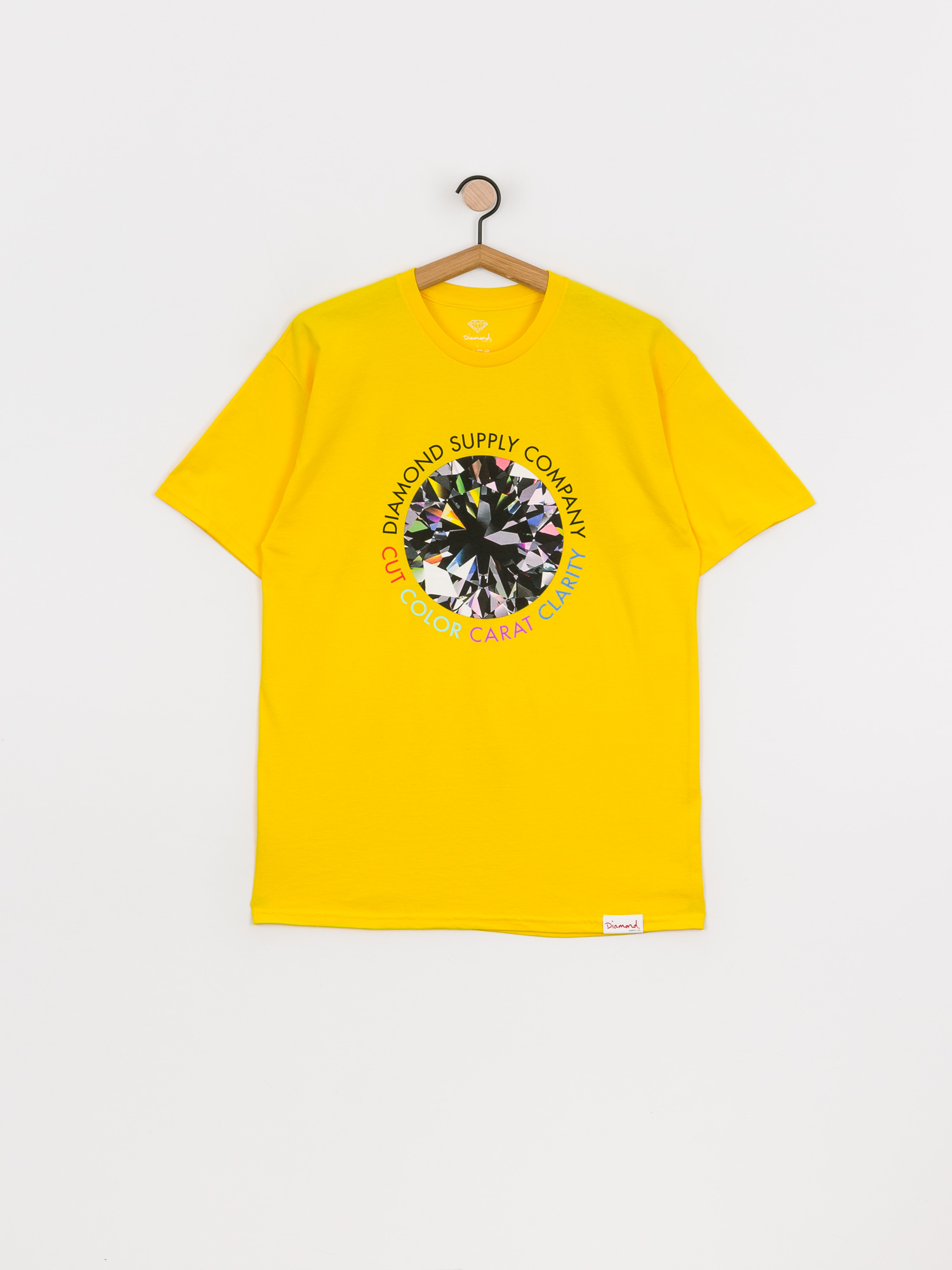 T-shirt Diamond Supply Co. Clarity (yellow)