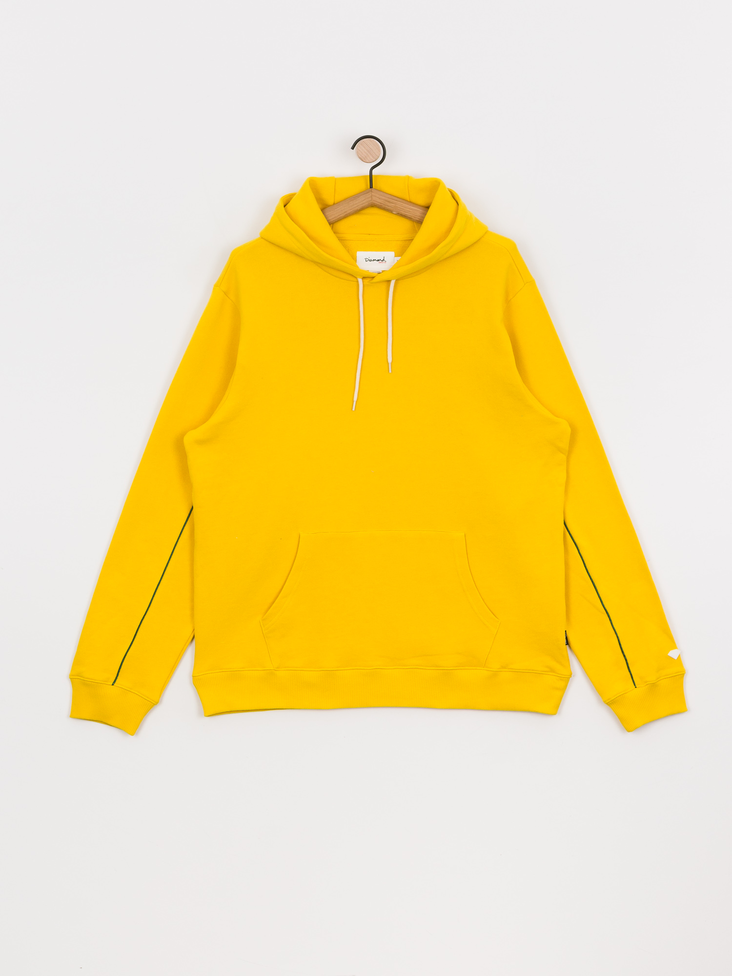 Bluza z kapturem Diamond Supply Co. Checkered Cross HD (yellow)