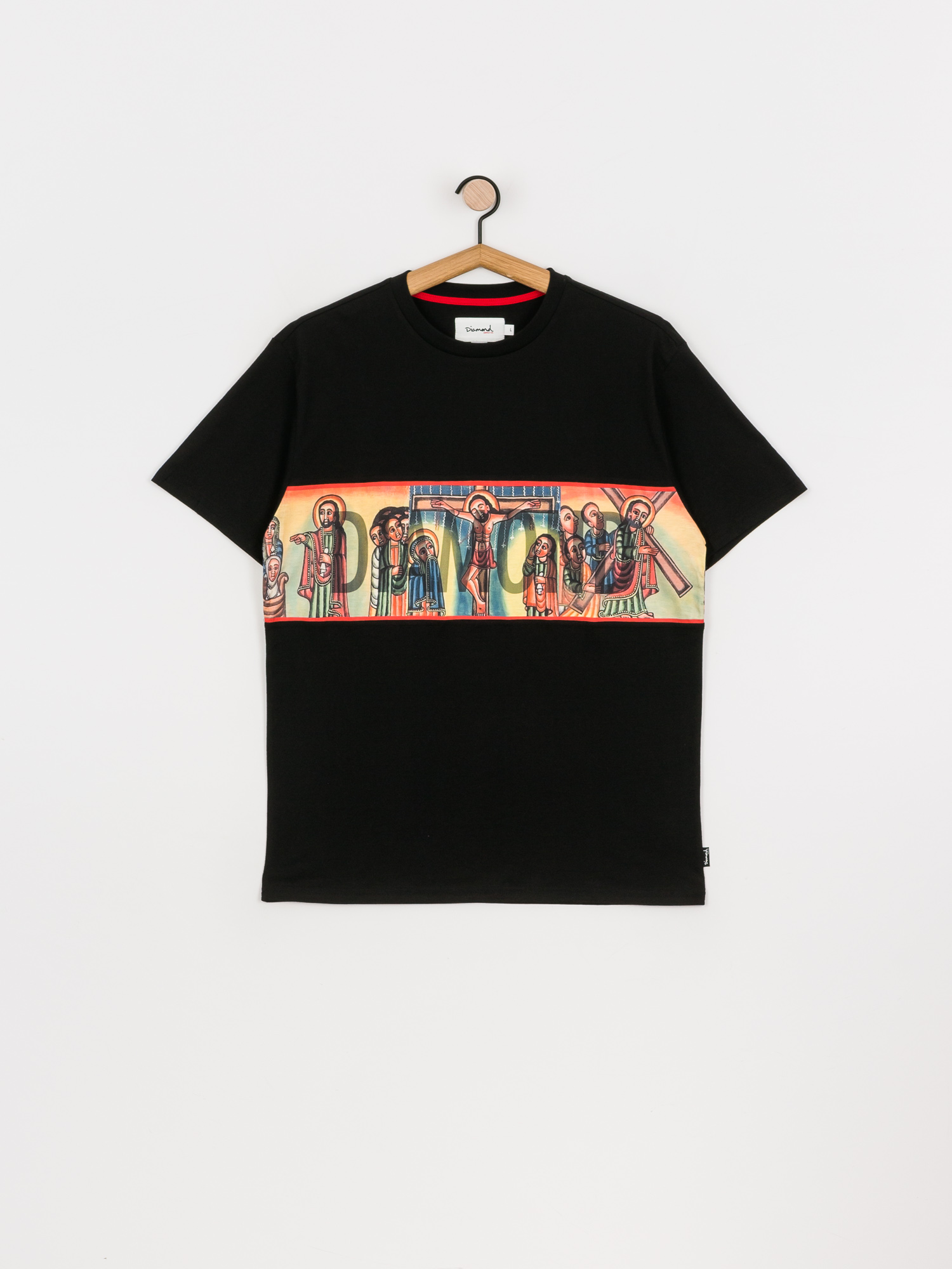 T-shirt Diamond Supply Co. Icons Panel (black)