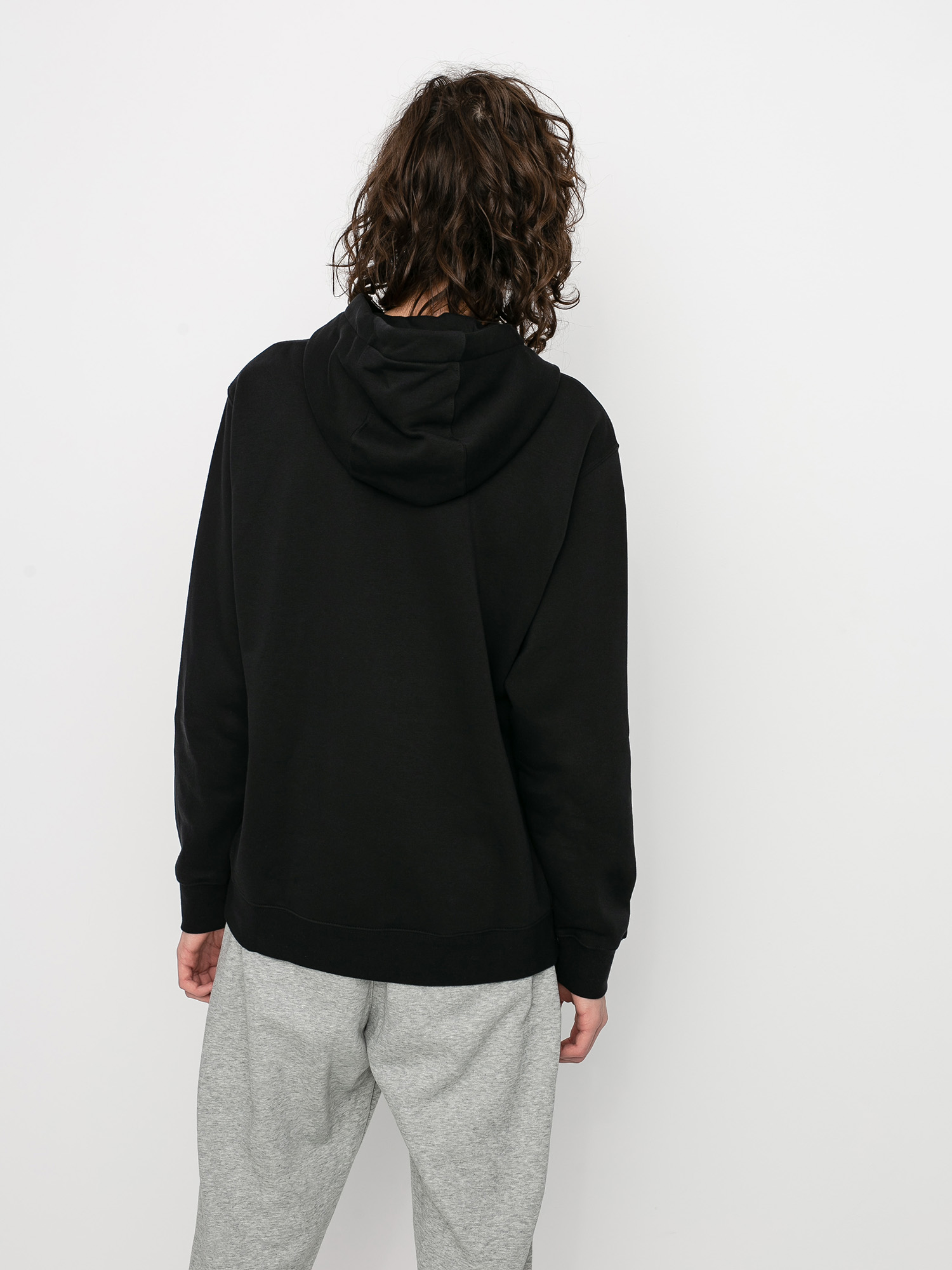 Bluza z kapturem Nike Club Hoodie Po Bb HD (black/black/white)