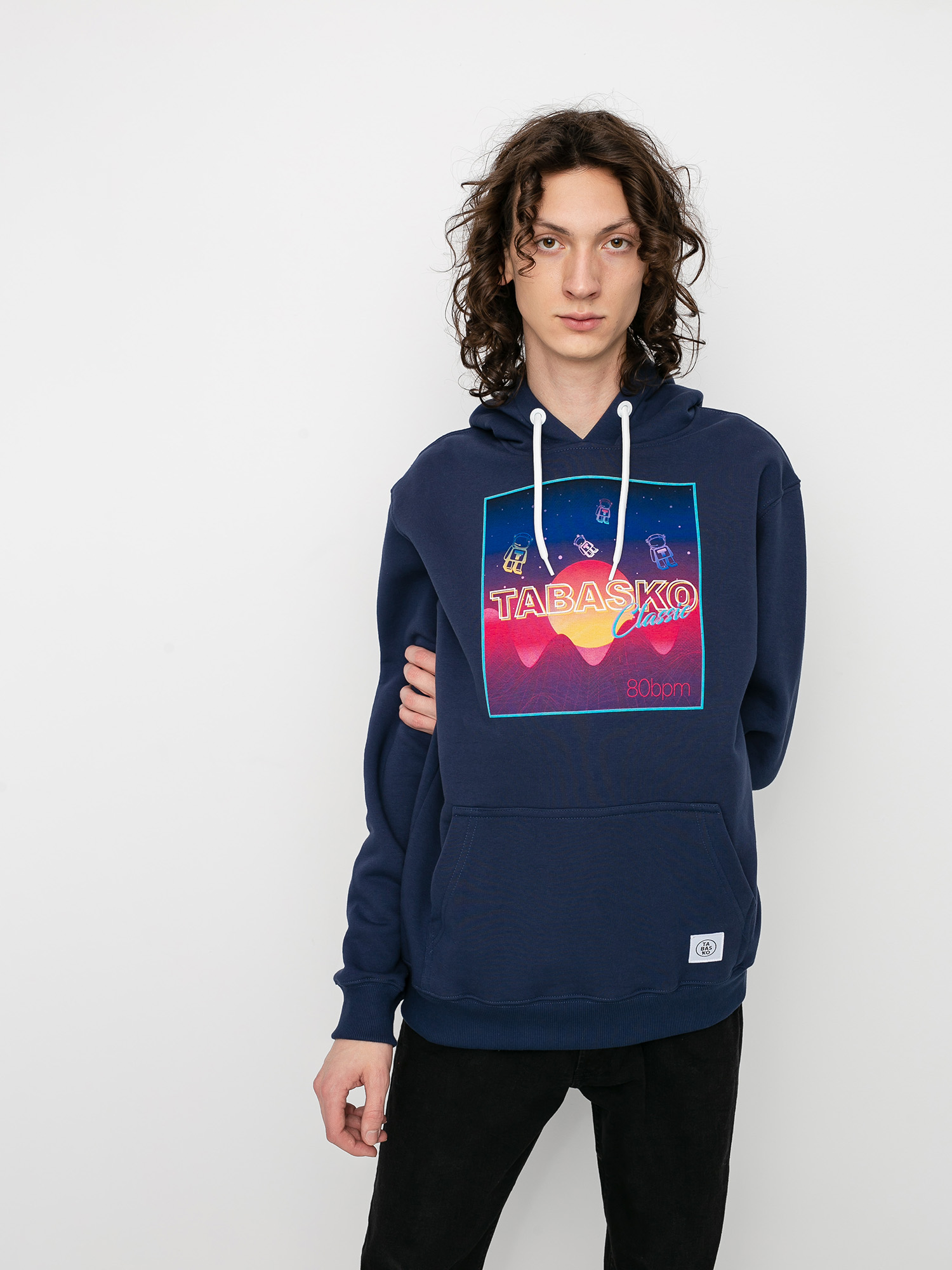 Bluza z kapturem Tabasko Kosmos HD (navy)