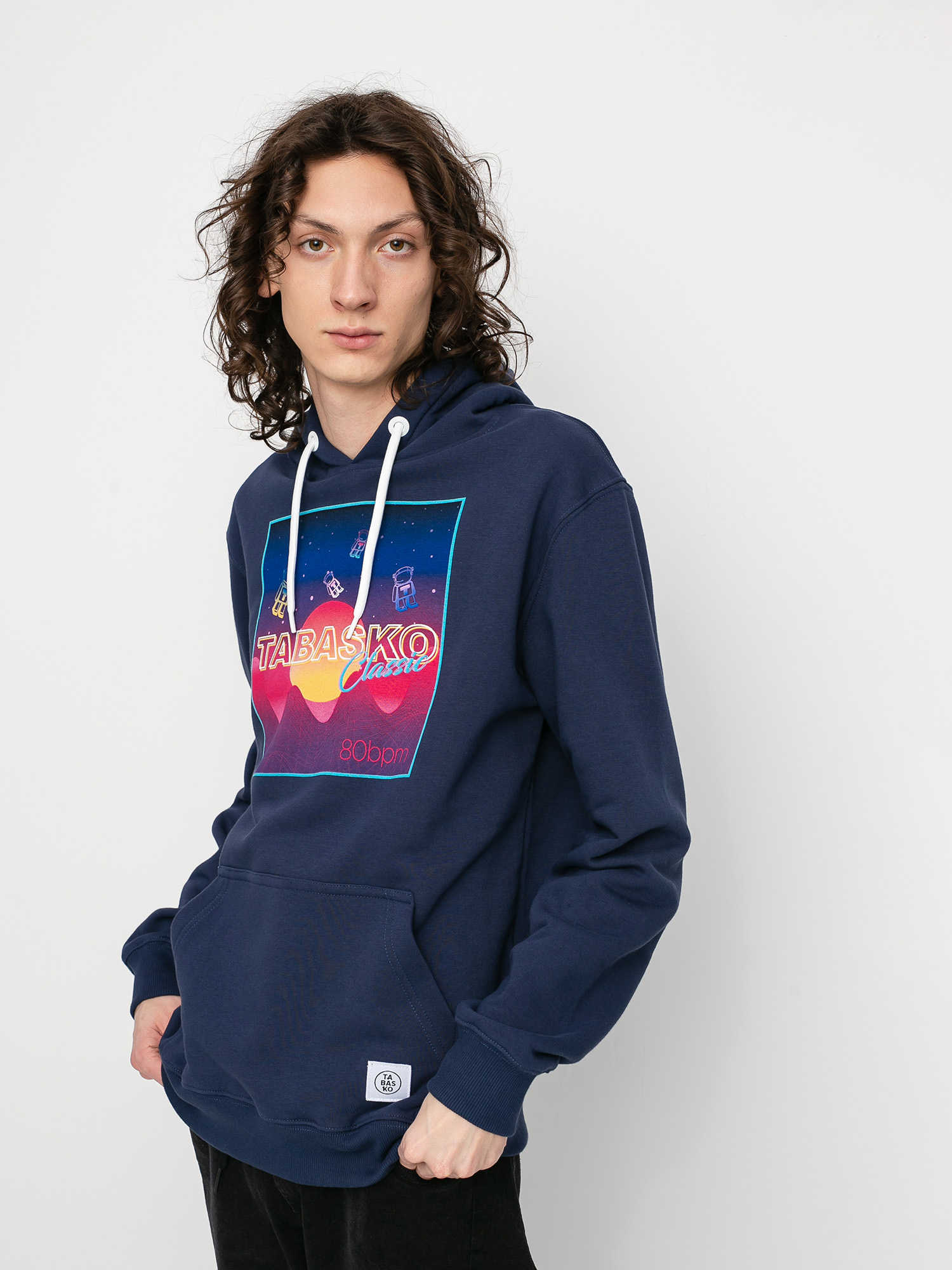 Bluza z kapturem Tabasko Kosmos HD (navy)