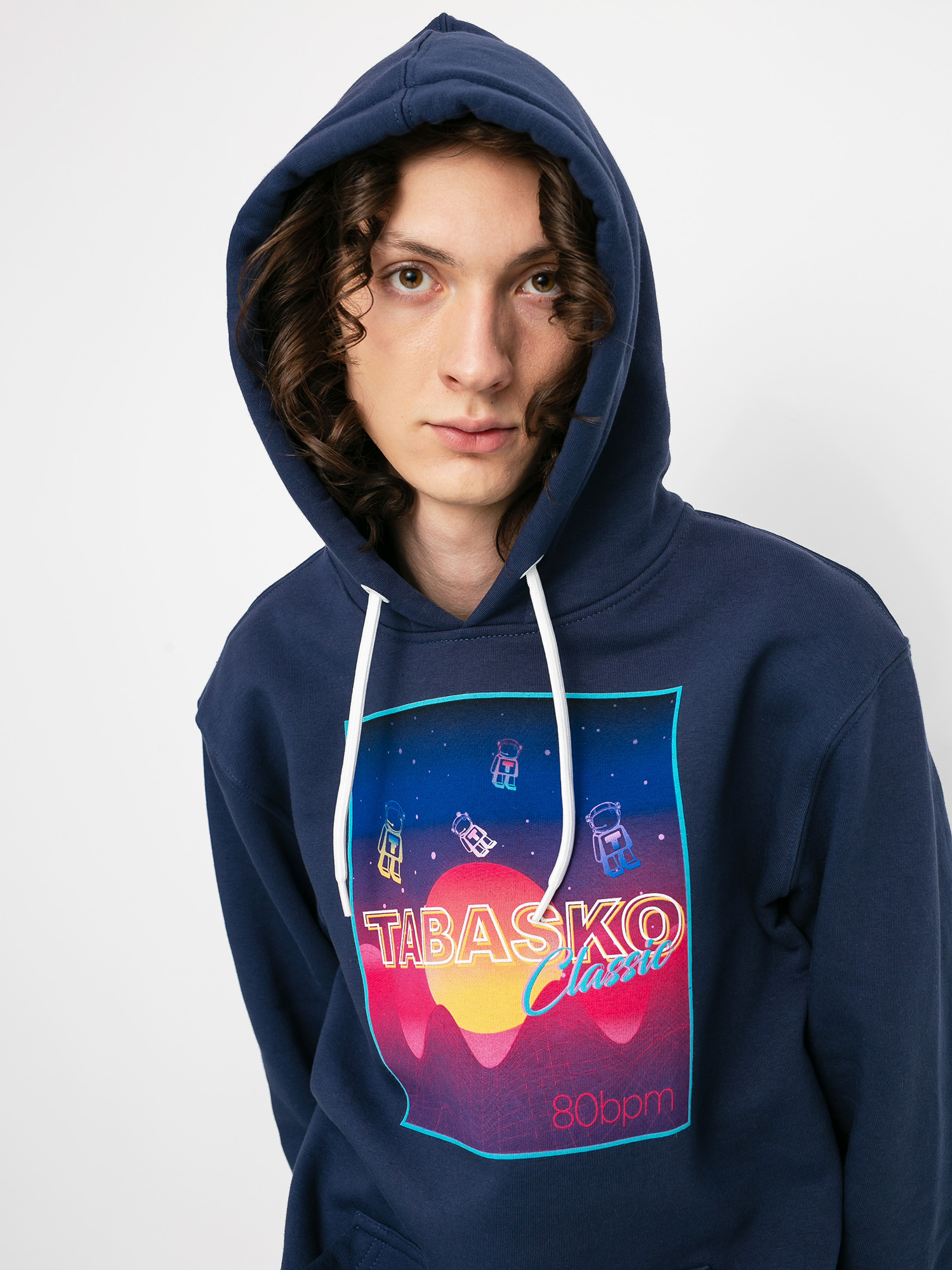 Bluza z kapturem Tabasko Kosmos HD (navy)