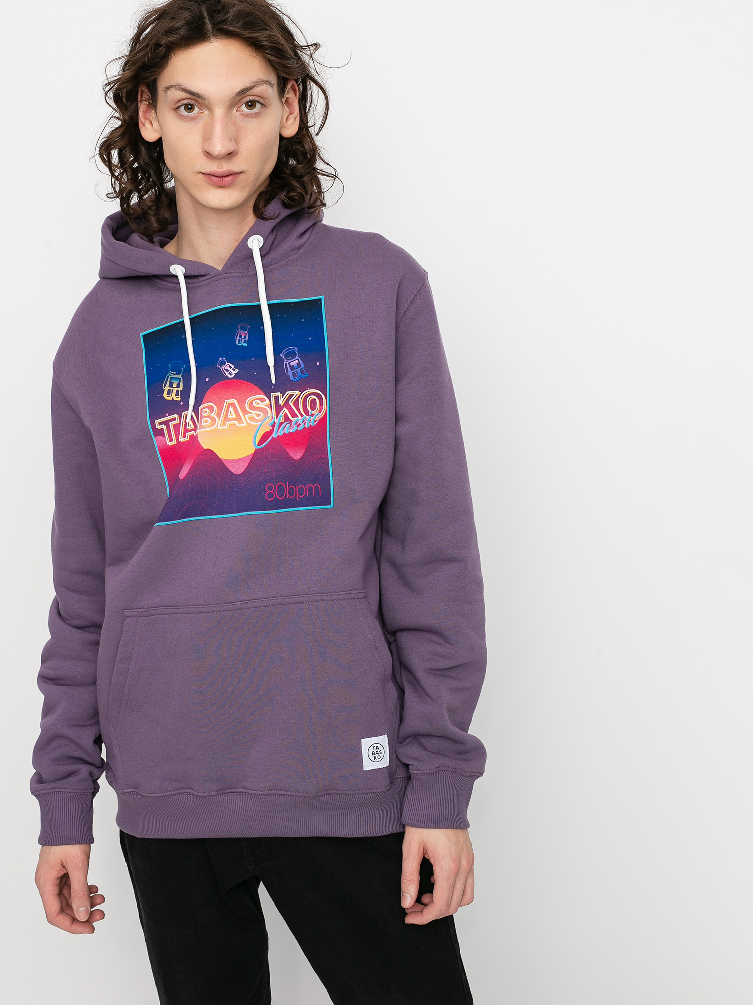 Bluza z kapturem Tabasko Kosmos HD (purple)