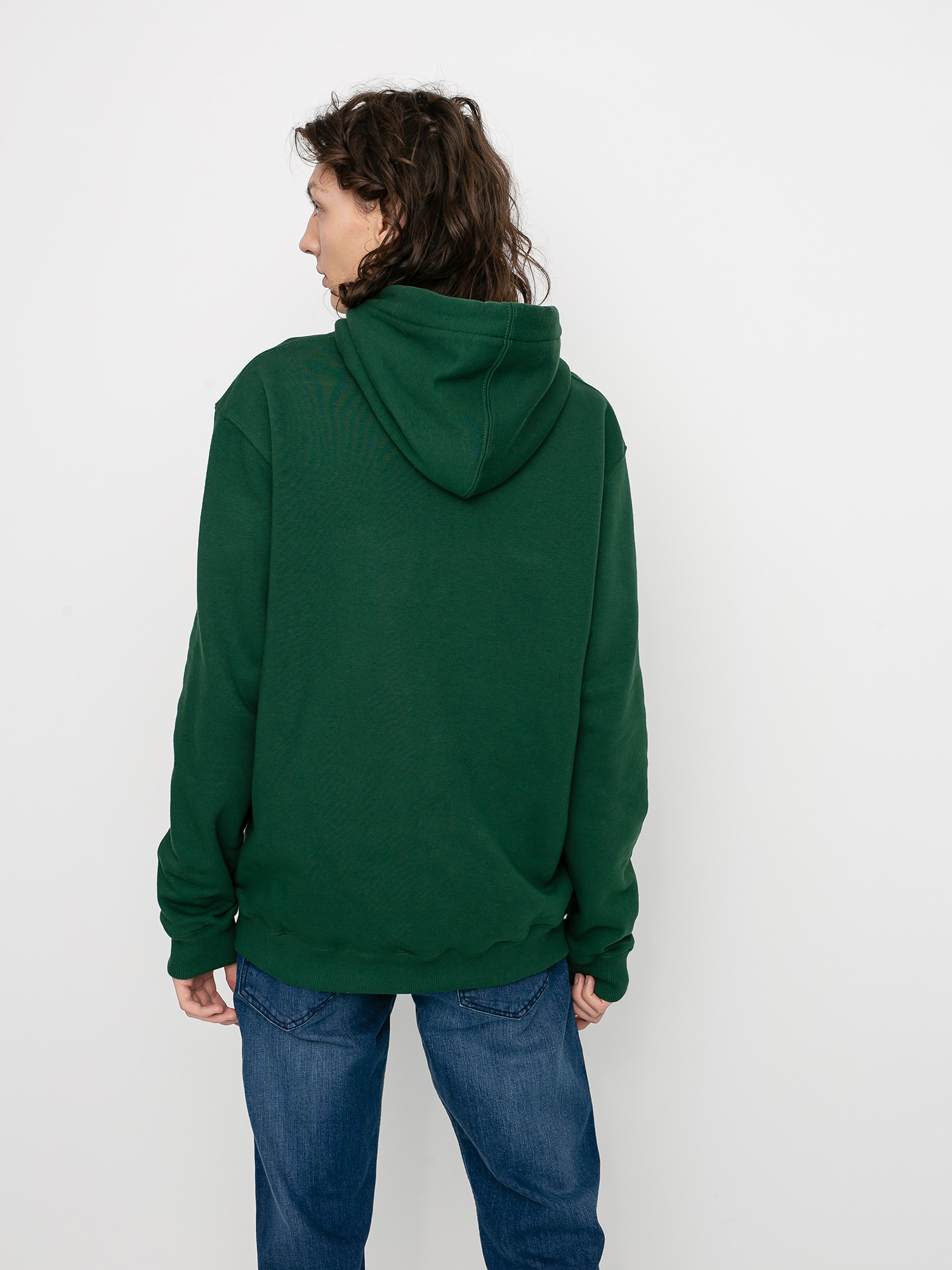 Bluza z kapturem Tabasko Flowers HD (green)