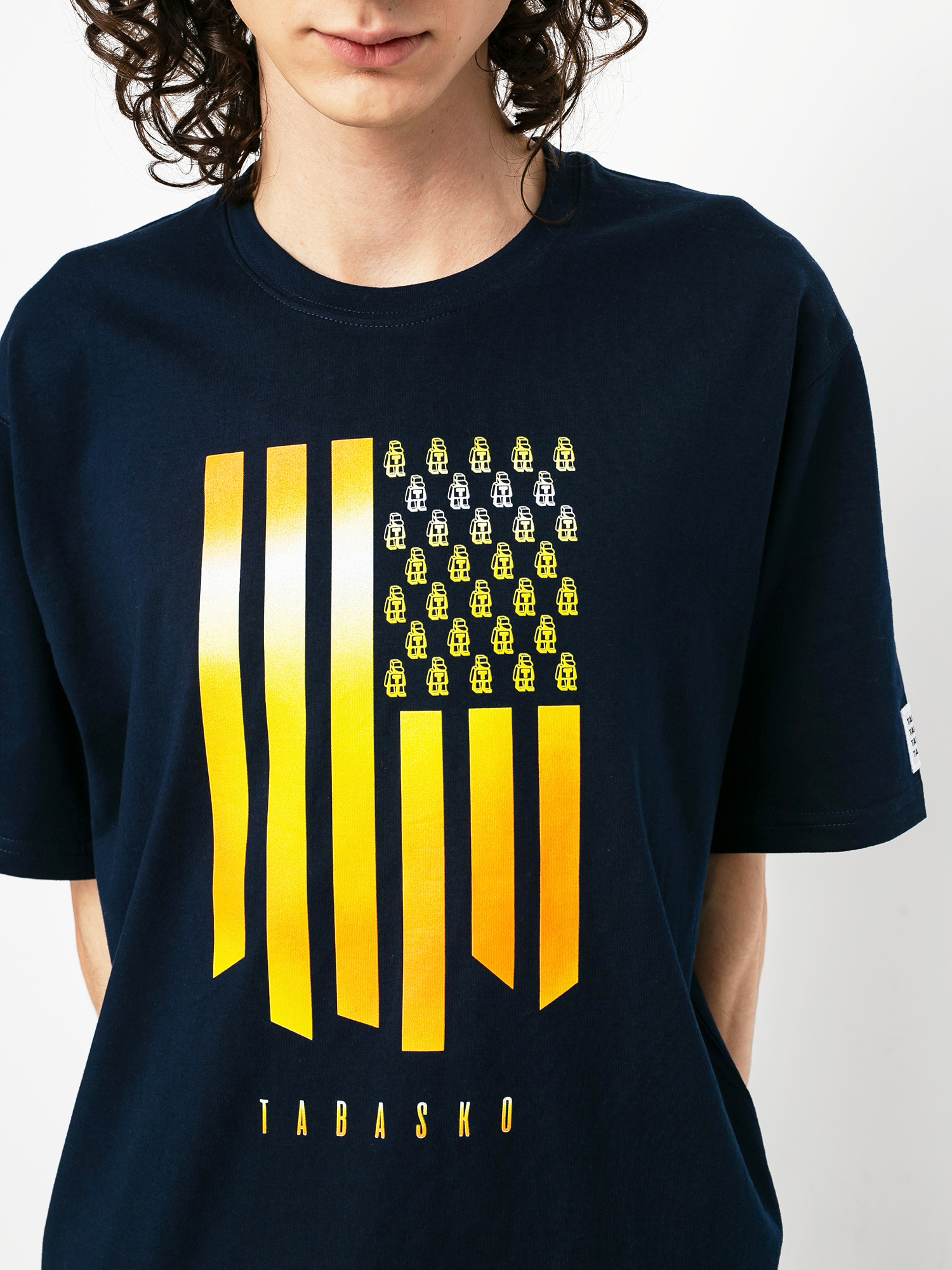 T-shirt Tabasko Flag (navy)