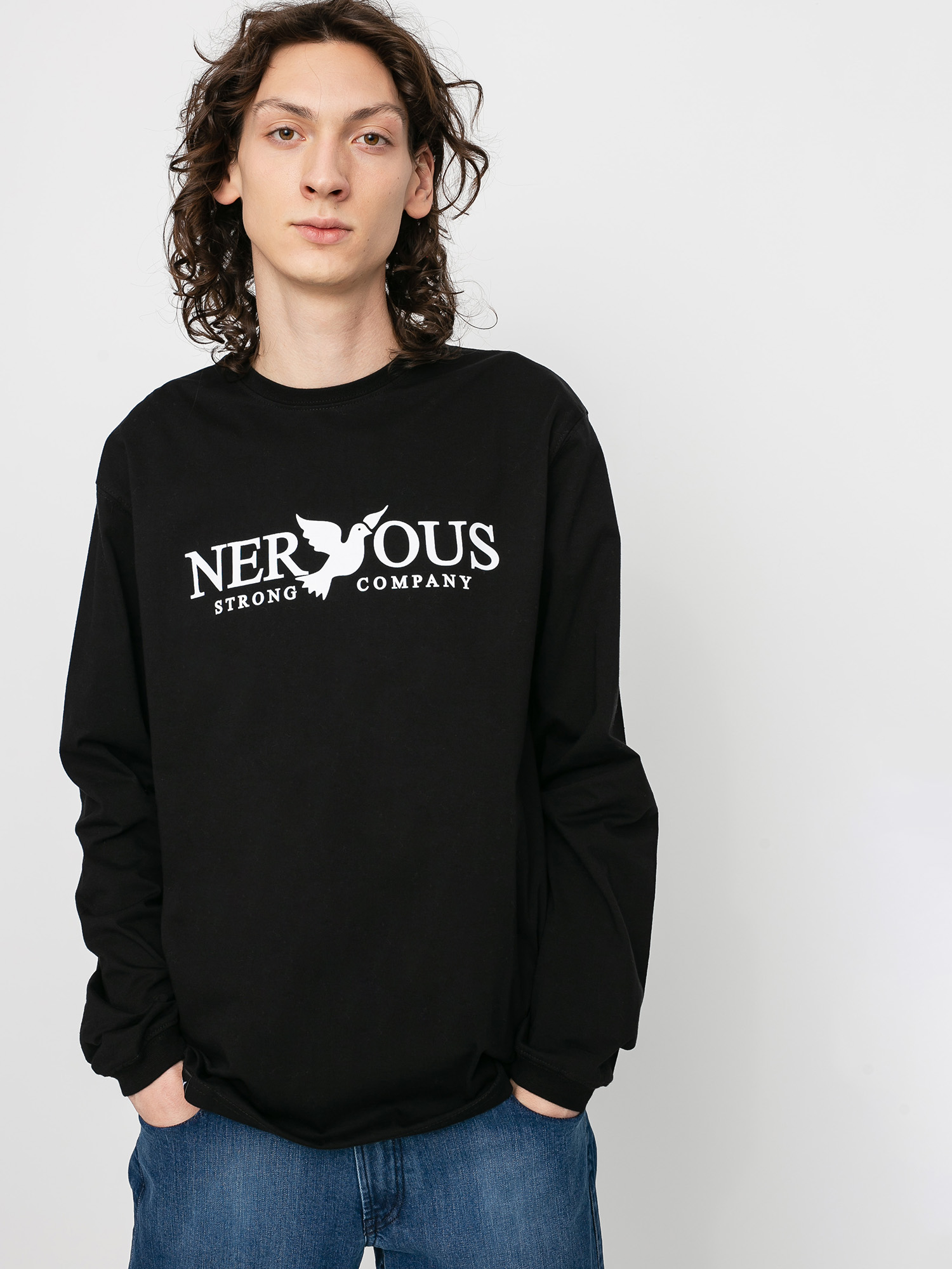 Longsleeve Nervous Classic (black)