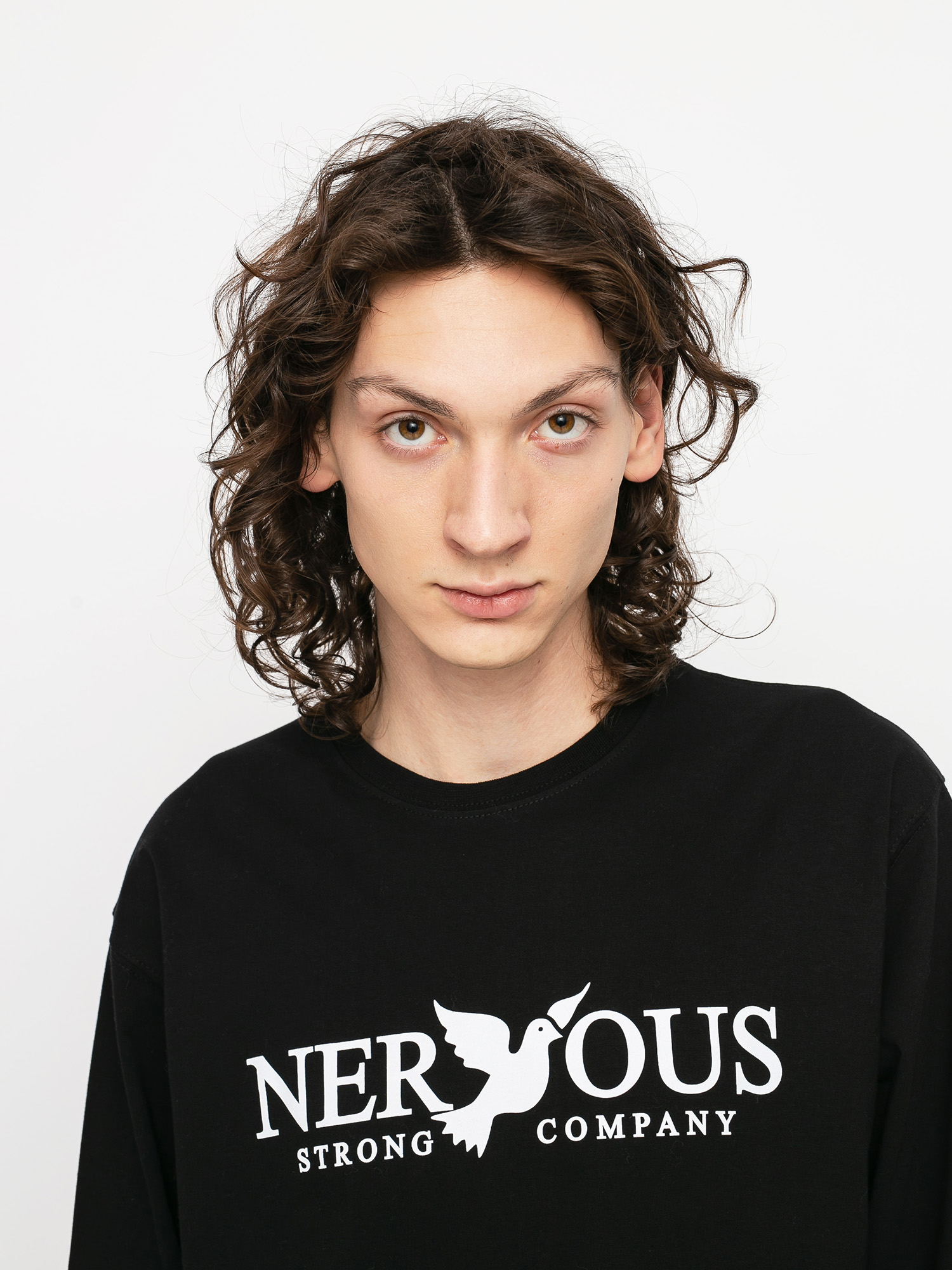 Longsleeve Nervous Classic (black)