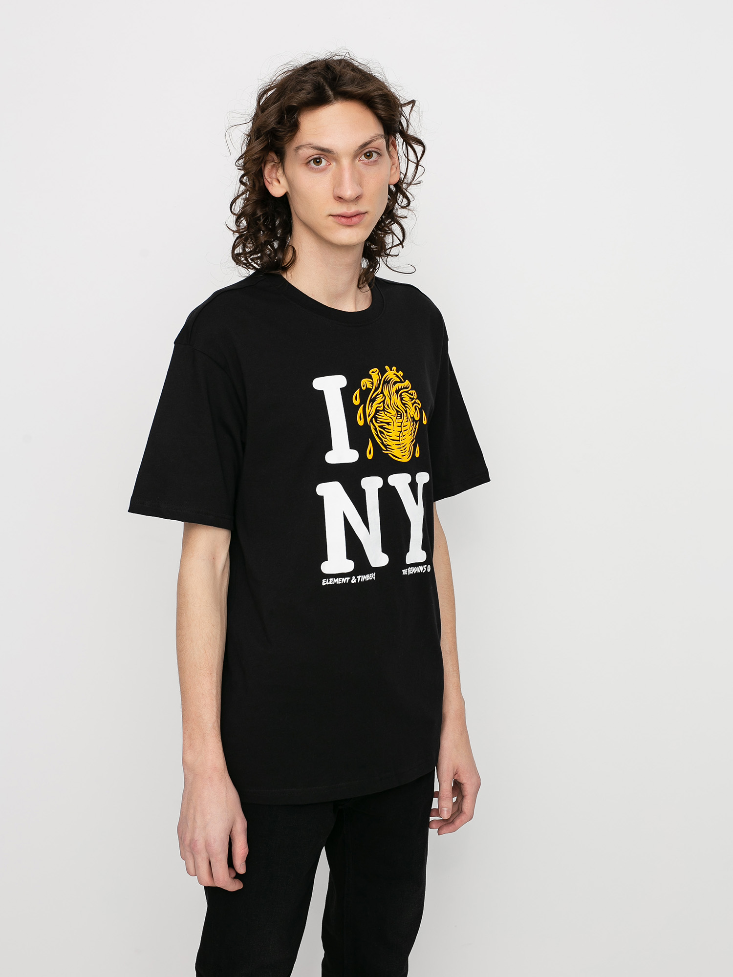 T-shirt Element I Heart (flint black)