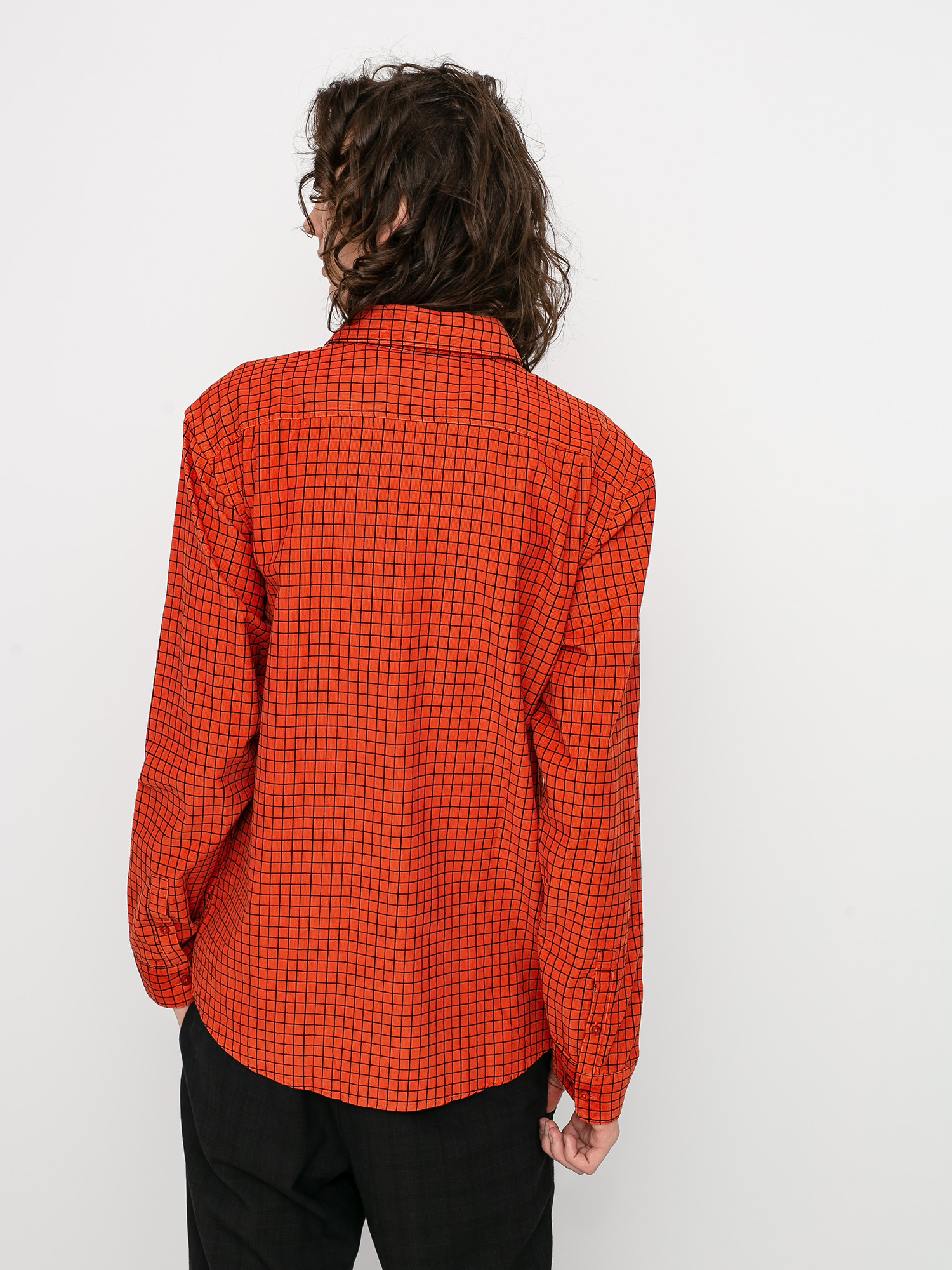 Koszula RVCA Freeman Cord Ls (rust)