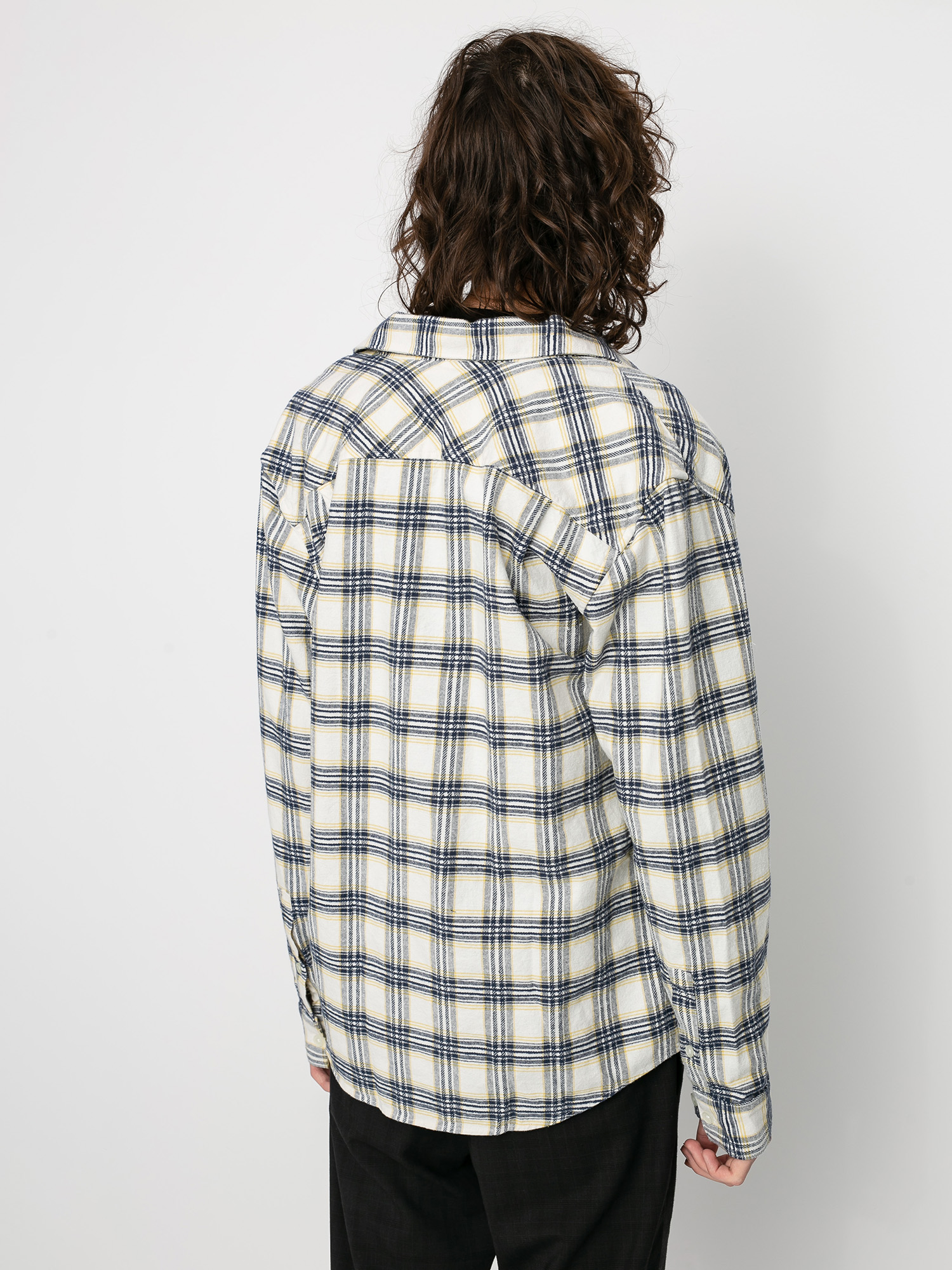 Koszula RVCA Thatll Work Flannel Ls (antique white)