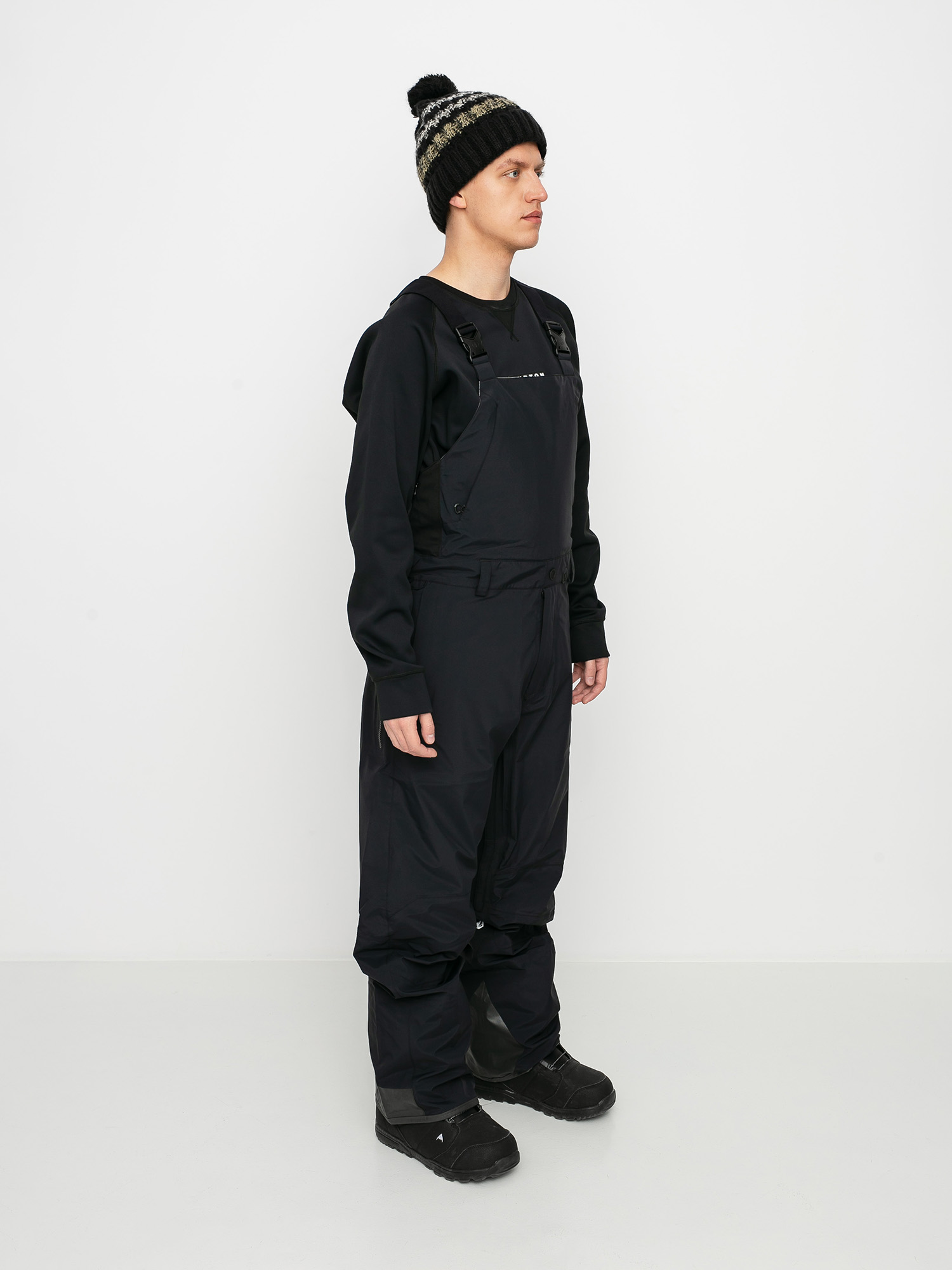 Męskie Spodnie snowboardowe Volcom 3L Gore Tex Bib Overall (black)