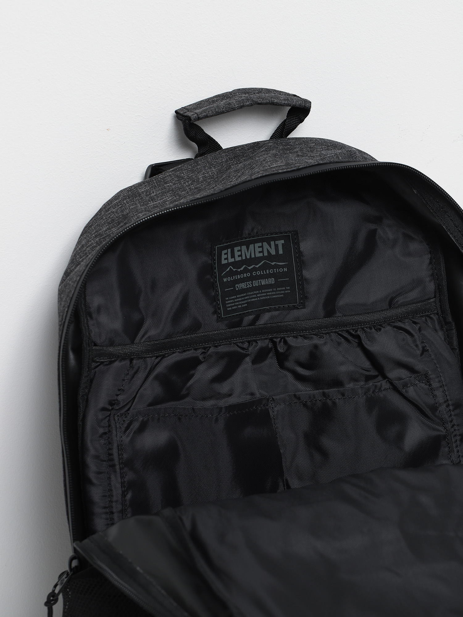Plecak Element Cypress Outward (black grid htr)