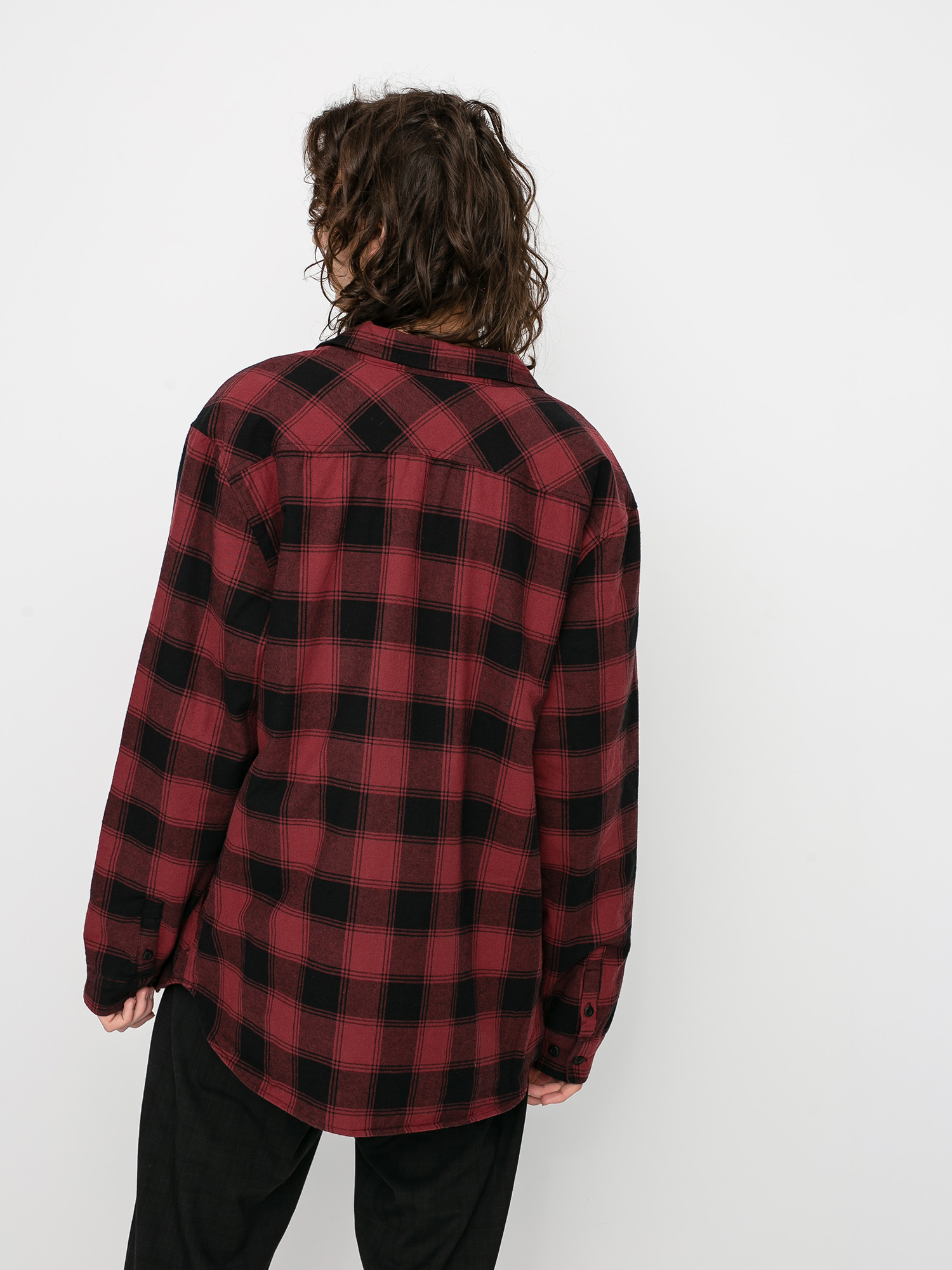 Koszula RVCA Replacement Flannel Ls (red)
