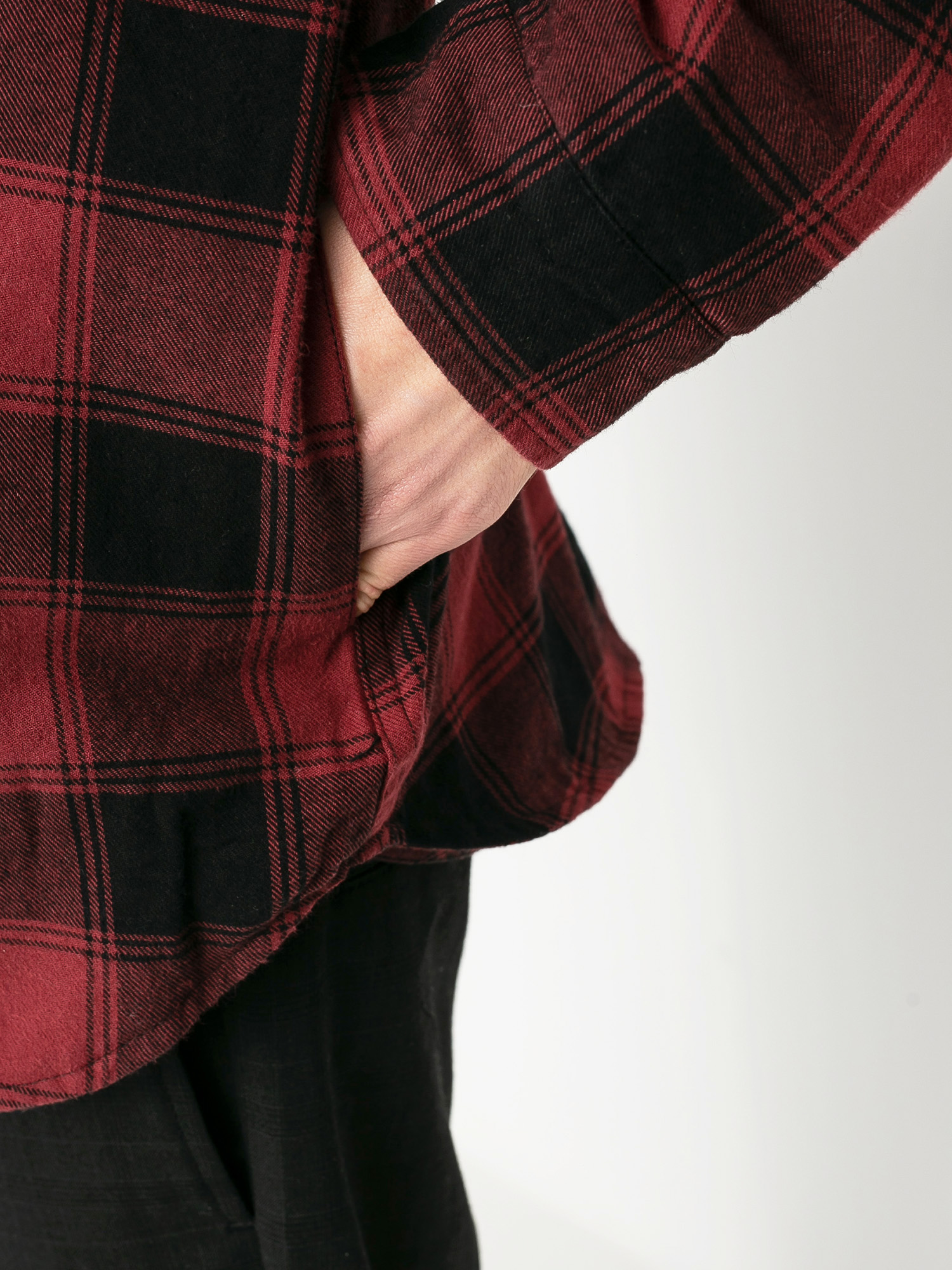 Koszula RVCA Replacement Flannel Ls (red)