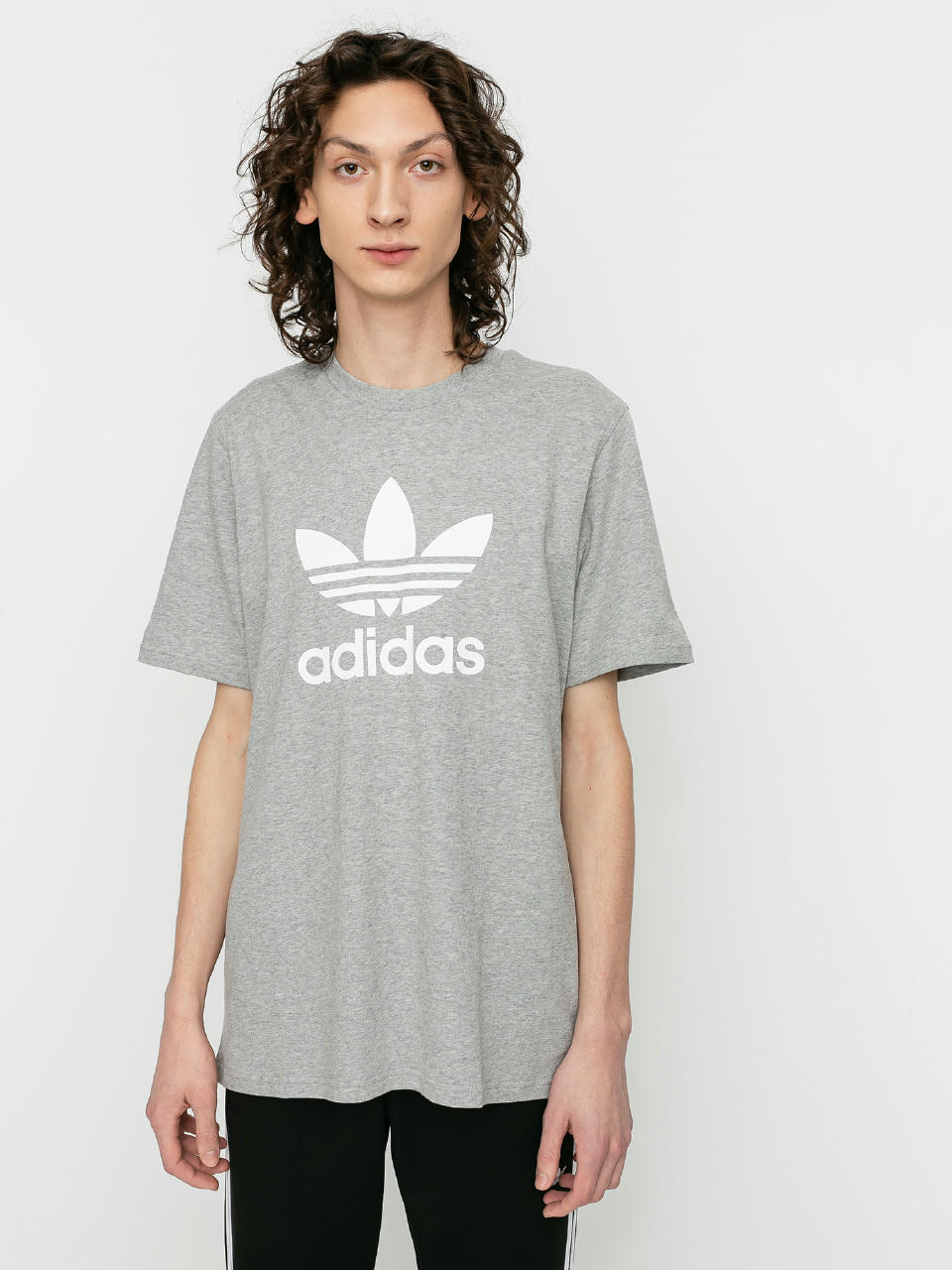 T-shirt adidas Originals Treofil (medium grey heather)