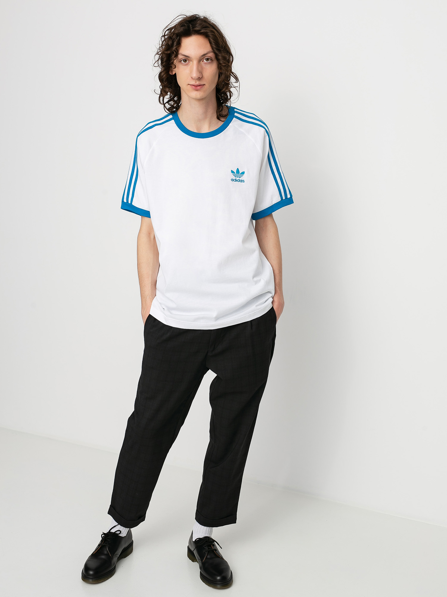 T-shirt adidas Originals 3 Stripes (white/shocya)