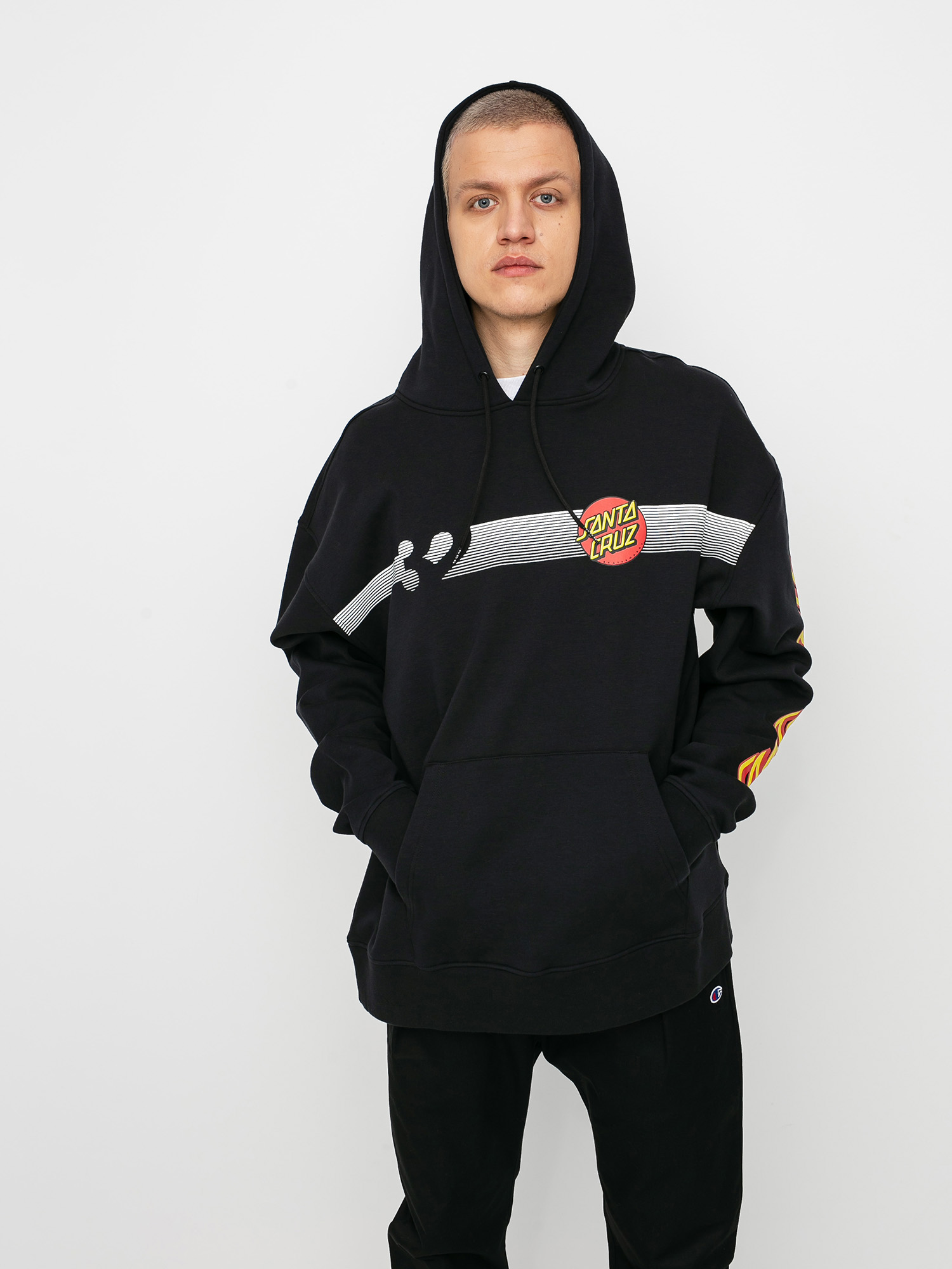 Bluza z kapturem ThirtyTwo Santa Cruz Repel HD (black)