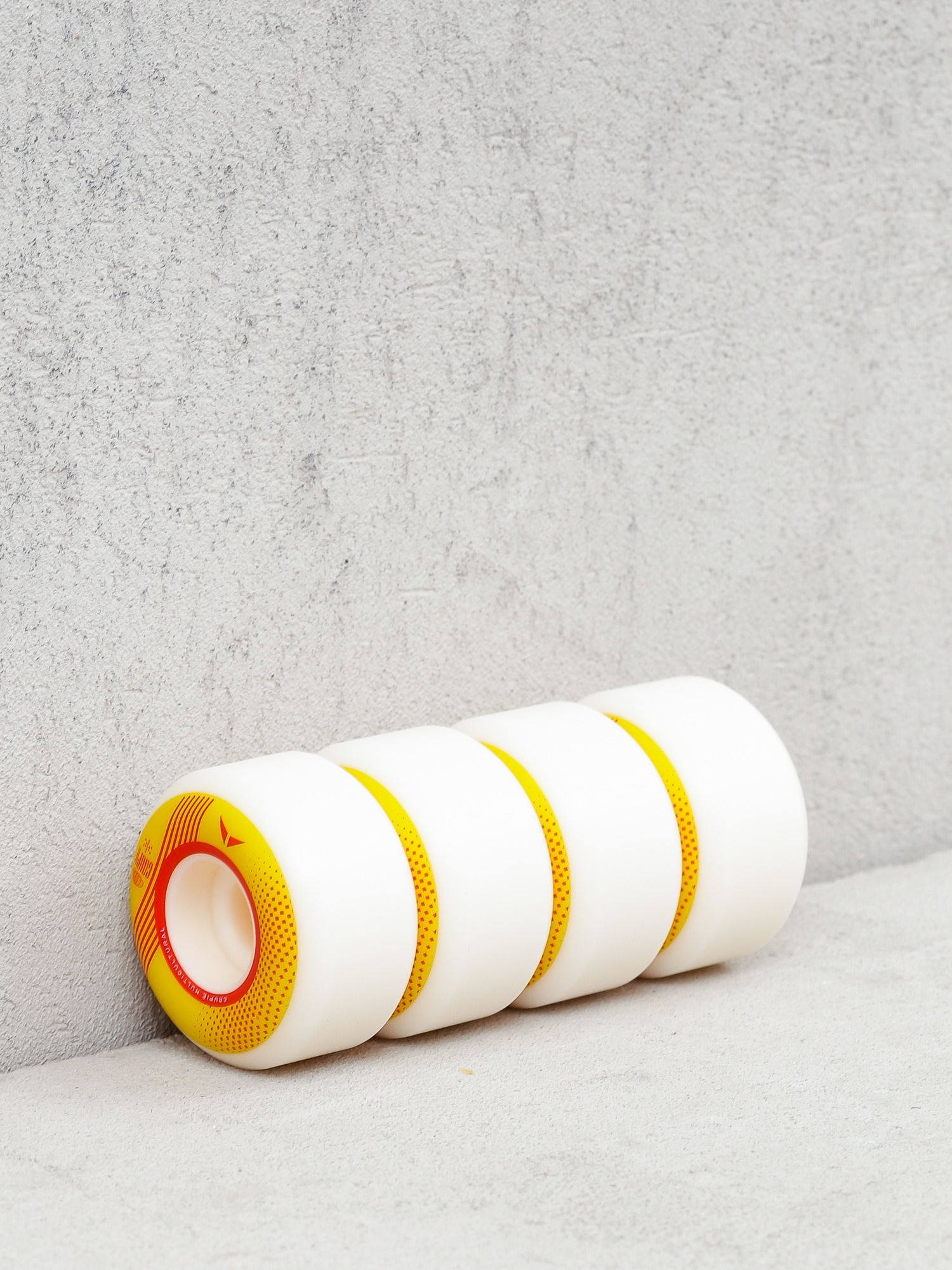 Kółka Crupie Apex Flaspot (yellow/red)