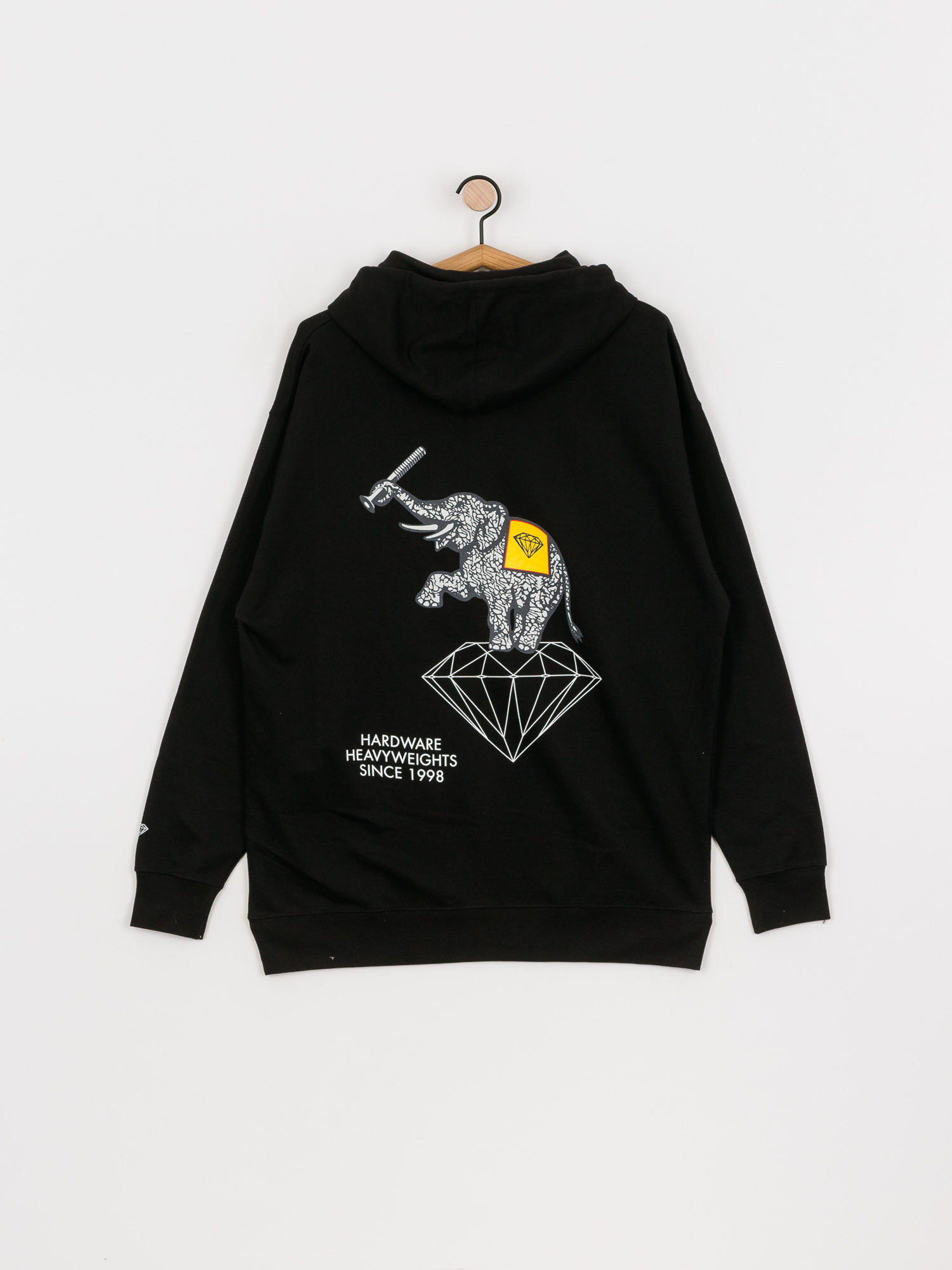 Bluza z kapturem Diamond Supply Co. Harware Heavyweights HD (black)