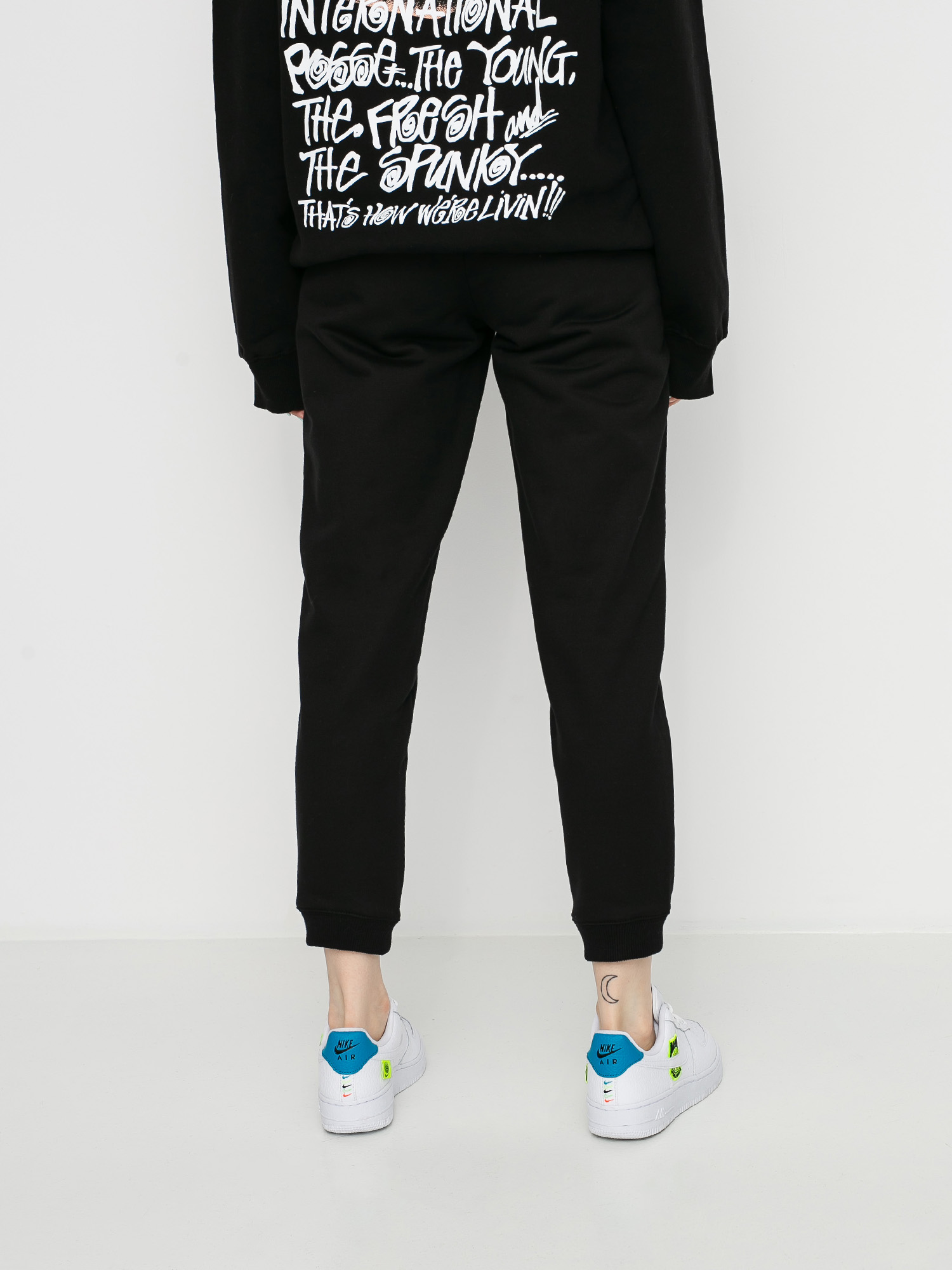 Spodnie Prosto Colorie Wmn (black)