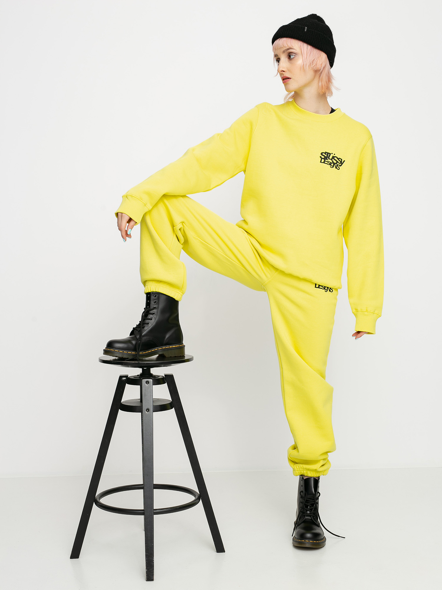 Bluza Stussy Stussy Designs Wmn (lemon)