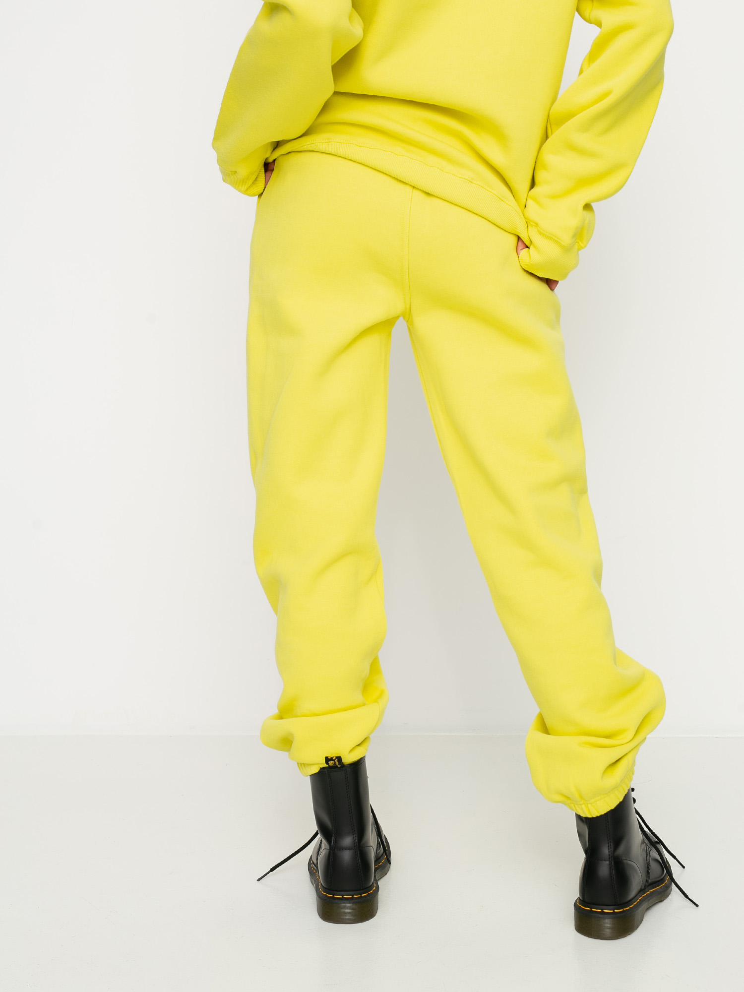 Spodnie Stussy Stussy Designs Wmn (lemon)