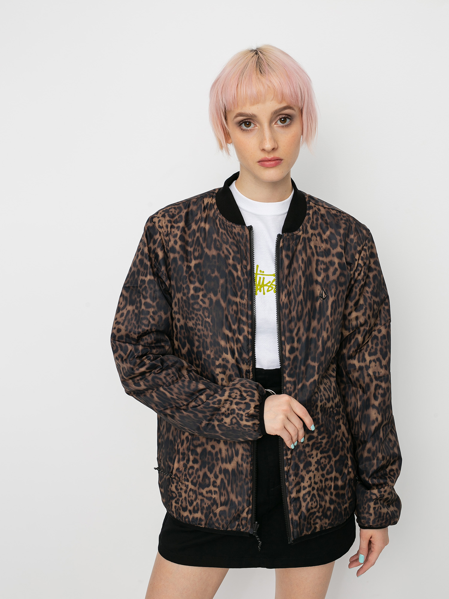 Kurtka Volcom Reversible Polar Wmn (black)