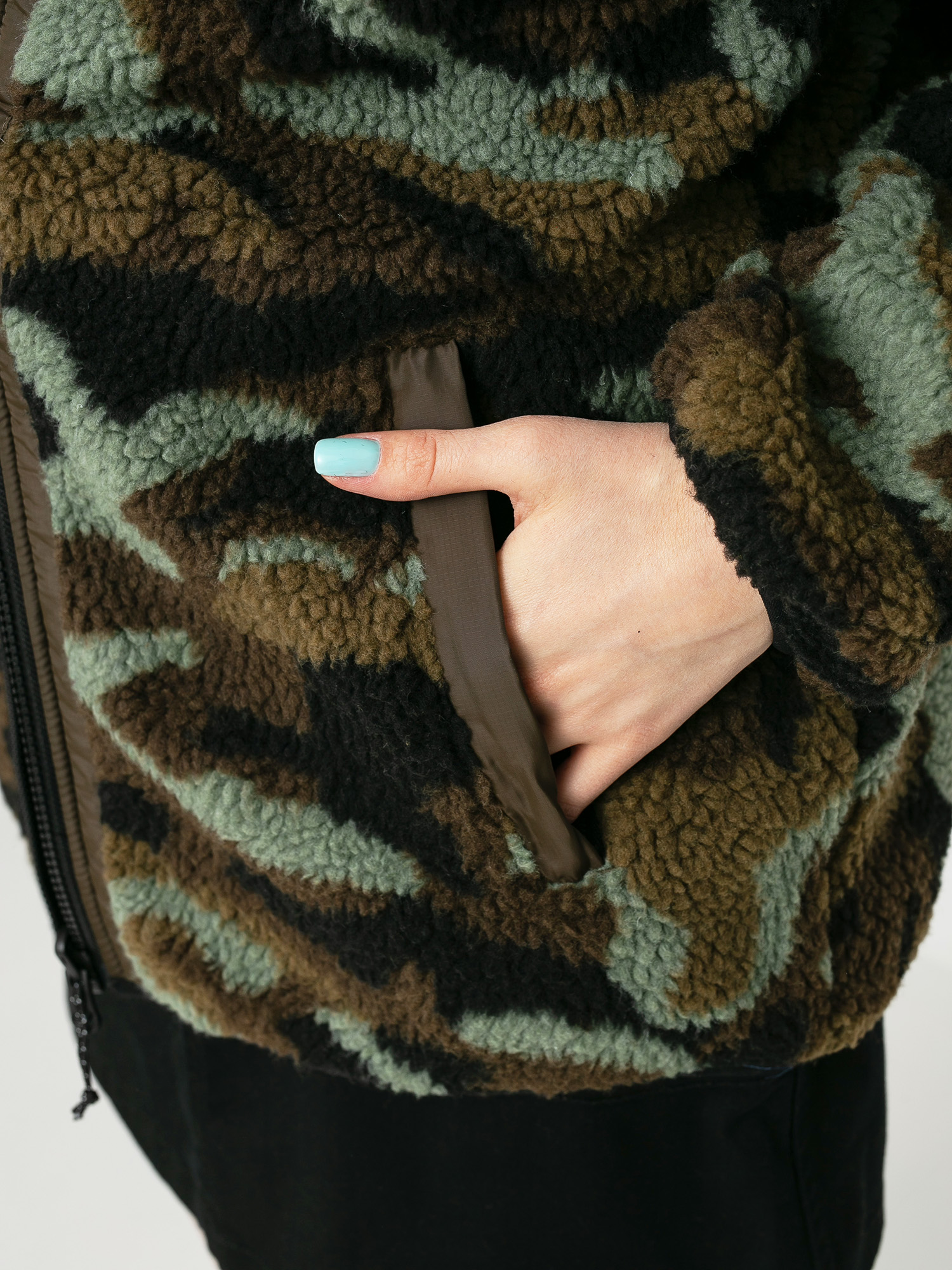 Kurtka Volcom Reversible Polar Wmn (service green)